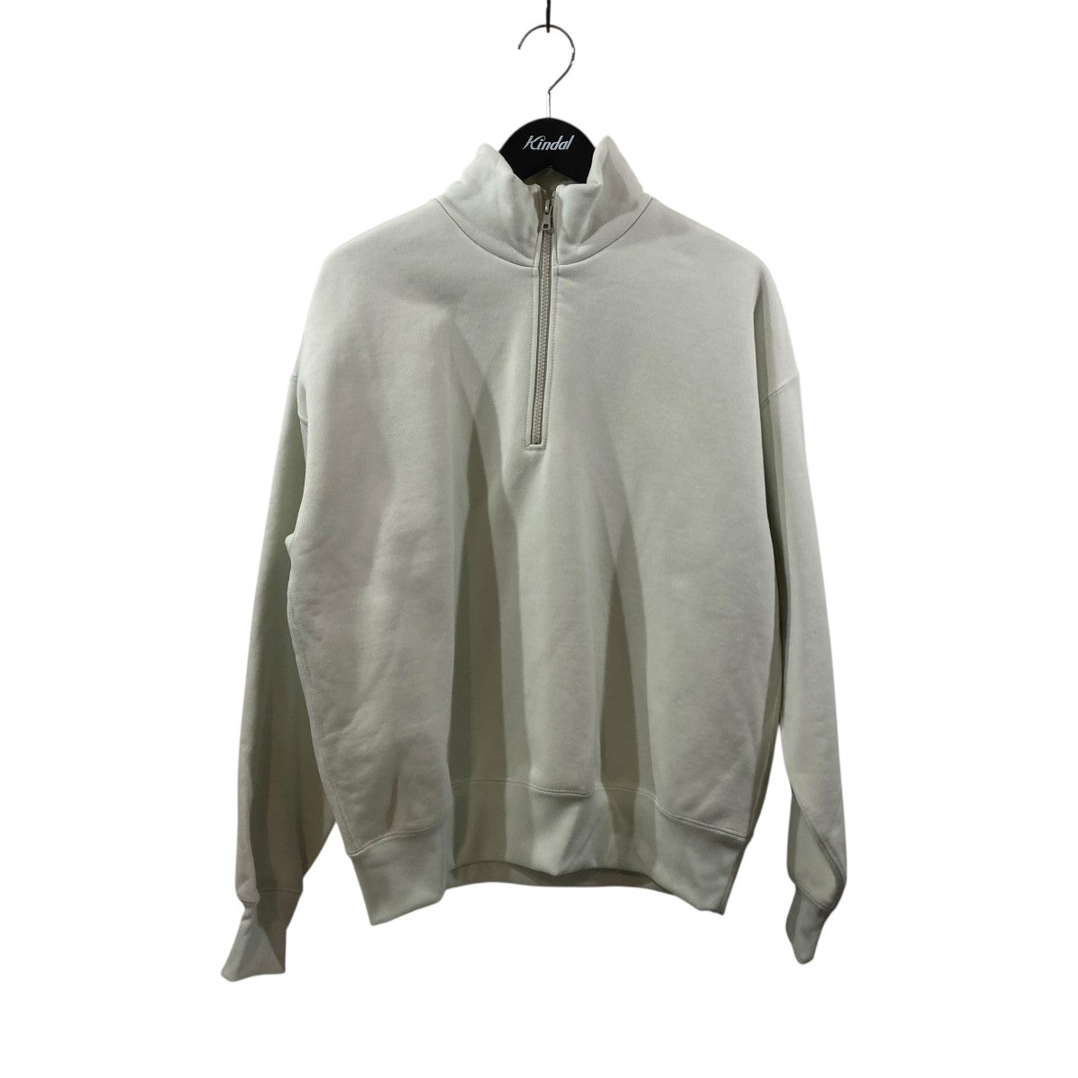 AURALEE ハーフジップ A9AP06PU AURALEE(オーラリー) BAGGY POLYESTER SWEAT HALF ZIP P Oハーフジップ
