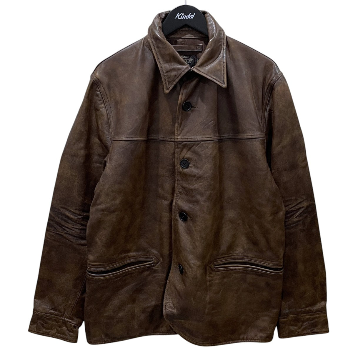 RRL(ダブルアールエル) 24AW レザージャケット LEATHER CAR COAT 