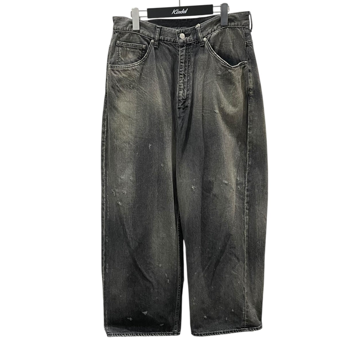 ANCELLM(アンセルム) 25AW ワイドシルエットデニムパンツ 05 AGING01