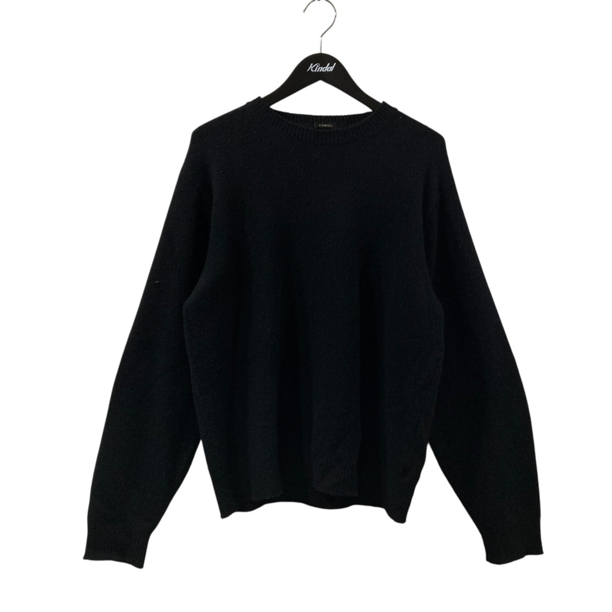コモリ 24AW ラムズウール クルーネックニット A03-06016 L COMOLI(コモリ) ラムズウールクルーネックニット A03-06016 A03-06016