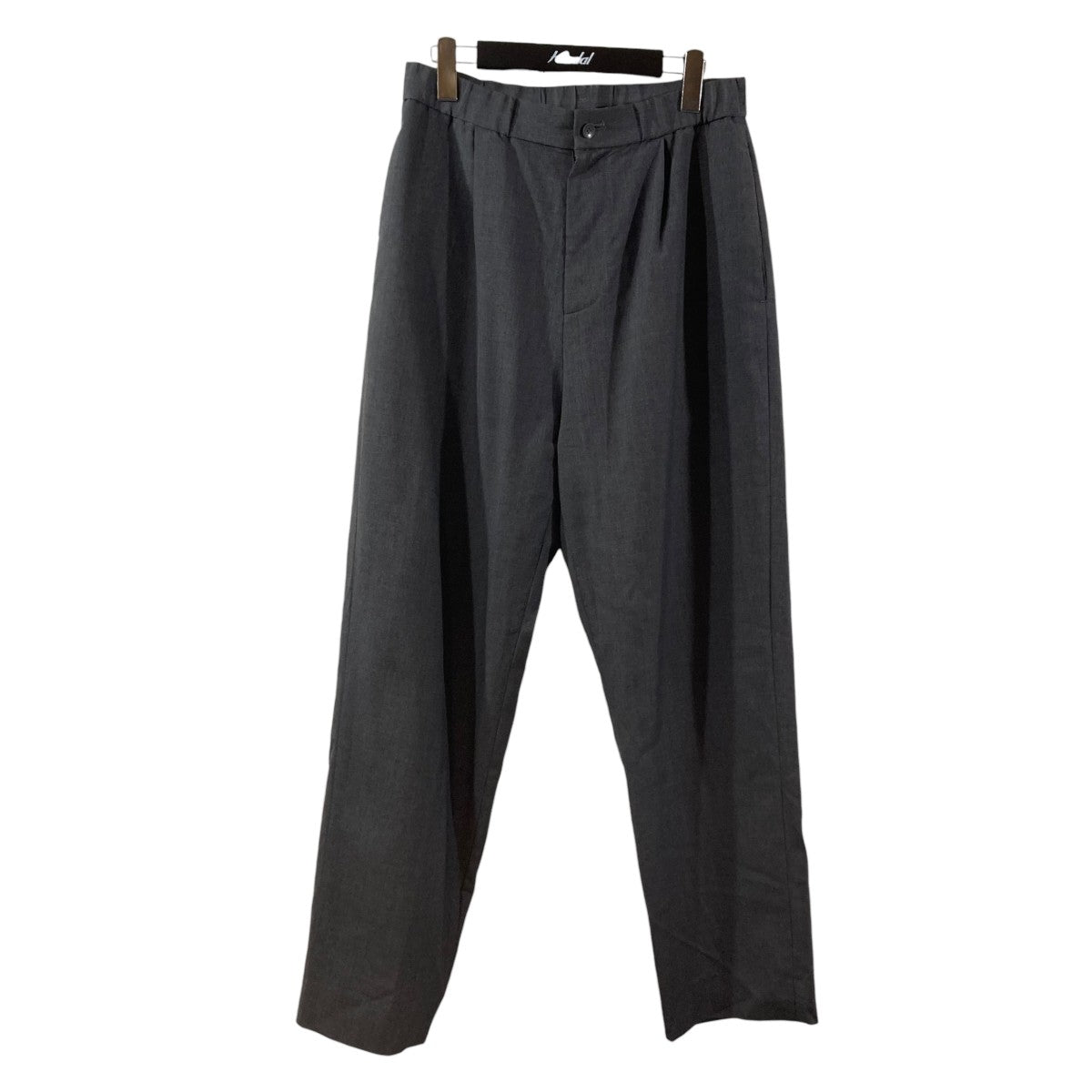 ATON(エイトン) WOOL TROPICAL TAPERED EASY PANTSスラックス7093385
