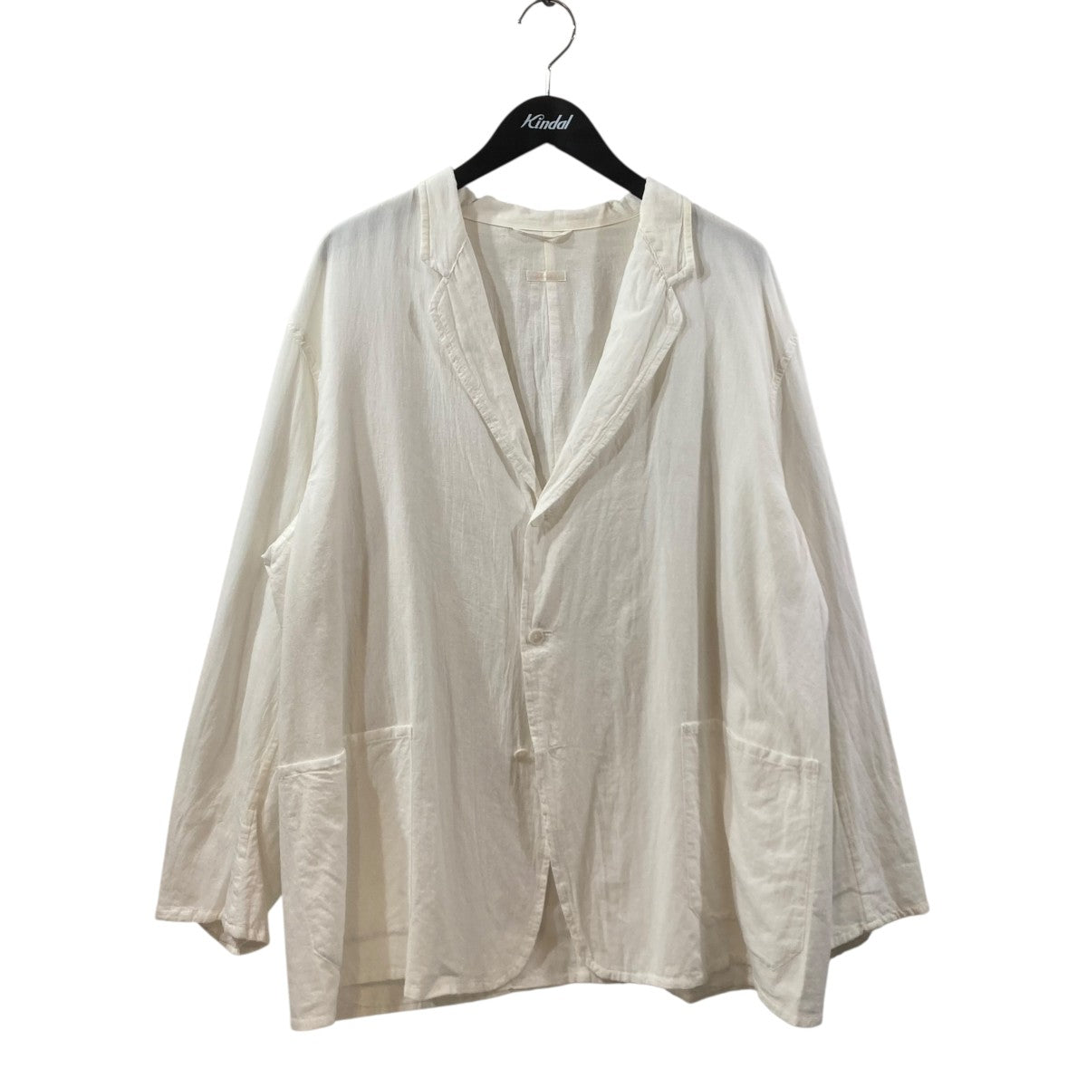 COMOLI ジャケット/2/コットン/BEG/T01-01012 COMOLI KHADIコットン長袖シャツジャケットB01-01012 B01-01012