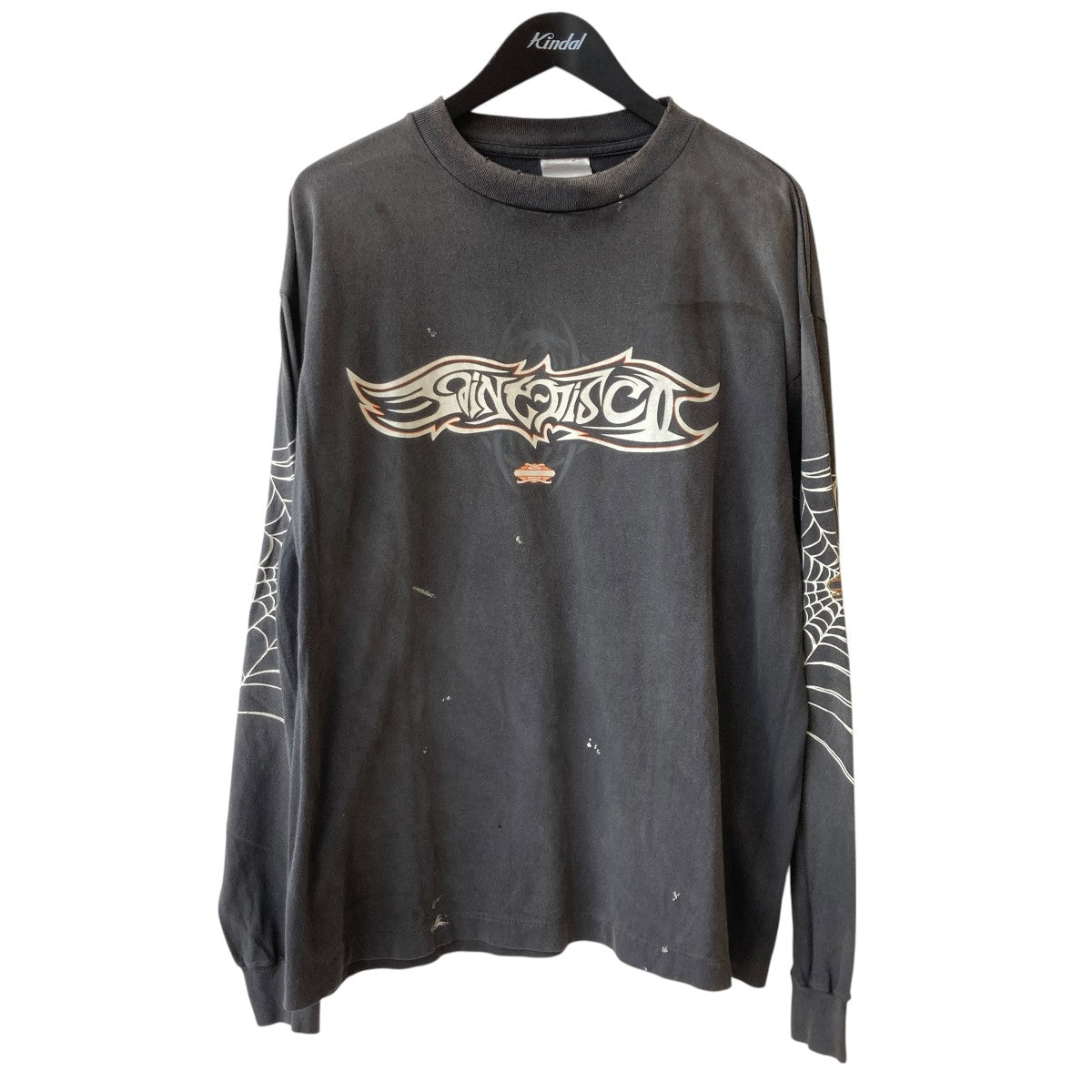 SAINT MICHAEL×TEFLON DISCO INSANITY ML_LS TE長袖TシャツSM-HR8-0000 