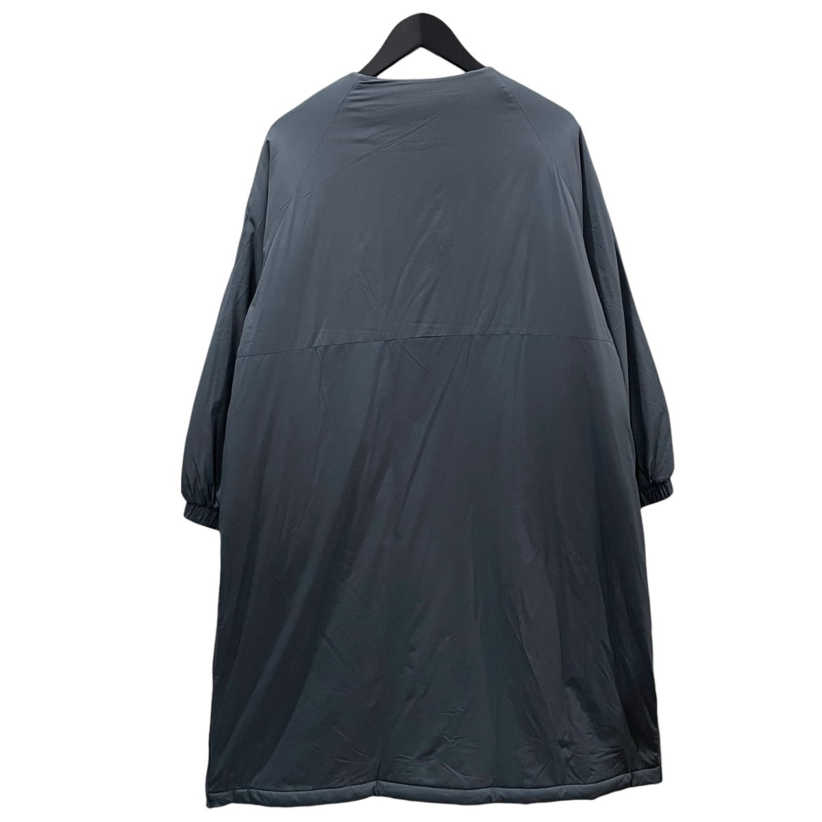 24AW 中綿ノーカラーロングコート MET24 Padded Coat メットトゥエンティフォー パデッドコート AWJ45028