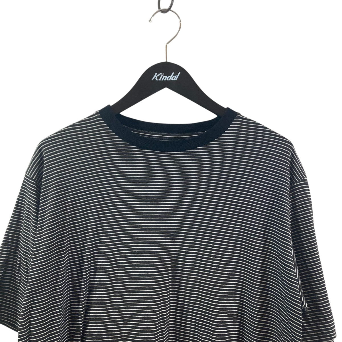 BATONER×SHIPS SUMMER WOOL T-SHIRTボーダーTシャツBN-25SM-109 古着・中古-2枚目のアイテム画像