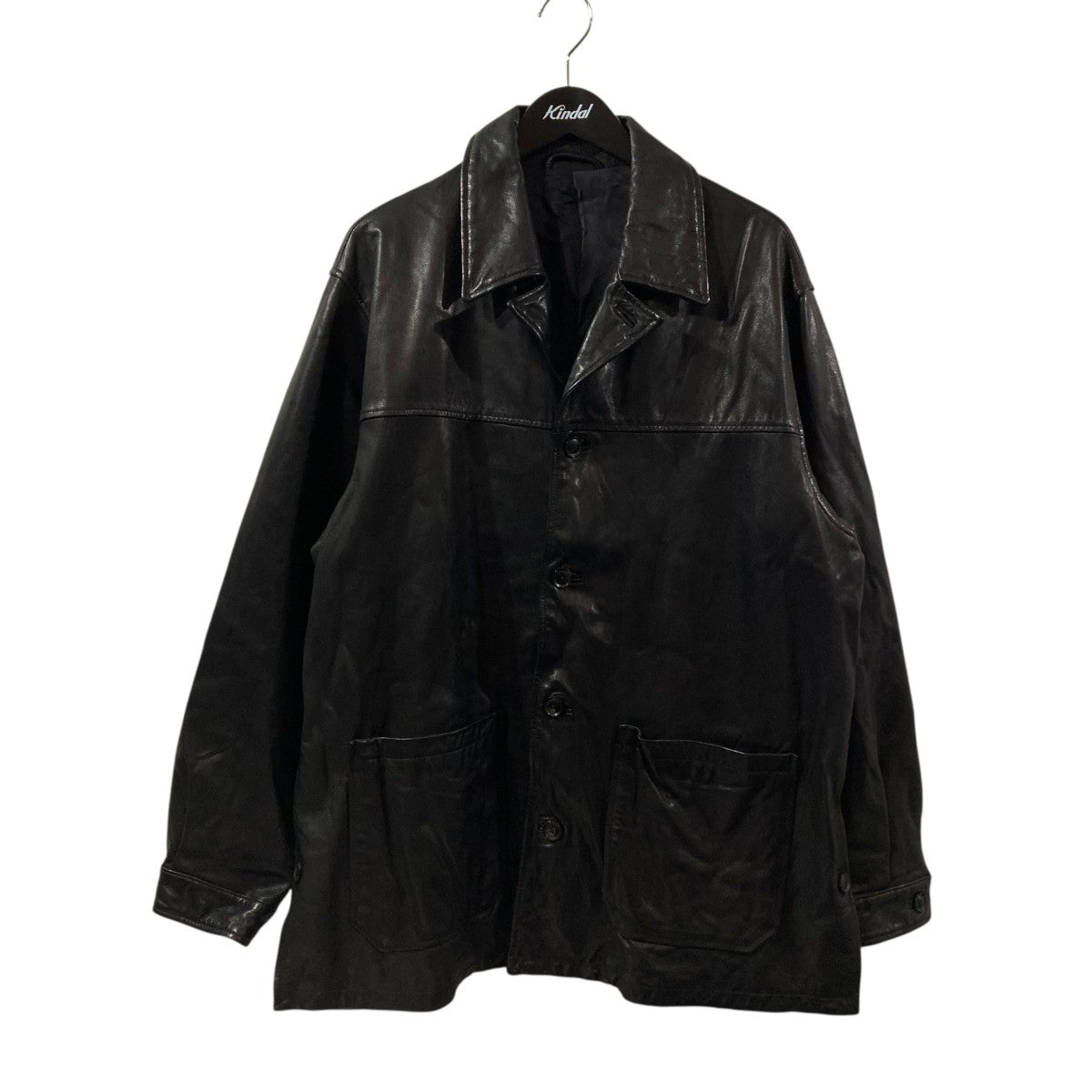 GOAT LEATHER CAR COATゴートレザーカーコートYK24SS0627
