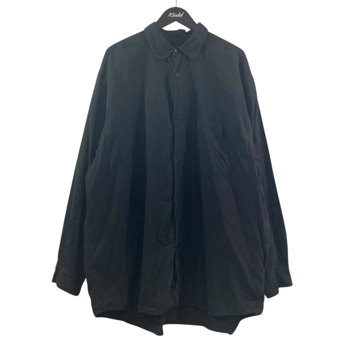 COMOLI(コモリ) KHADIコットンWレイヤーコモリシャツ長袖シャツA03