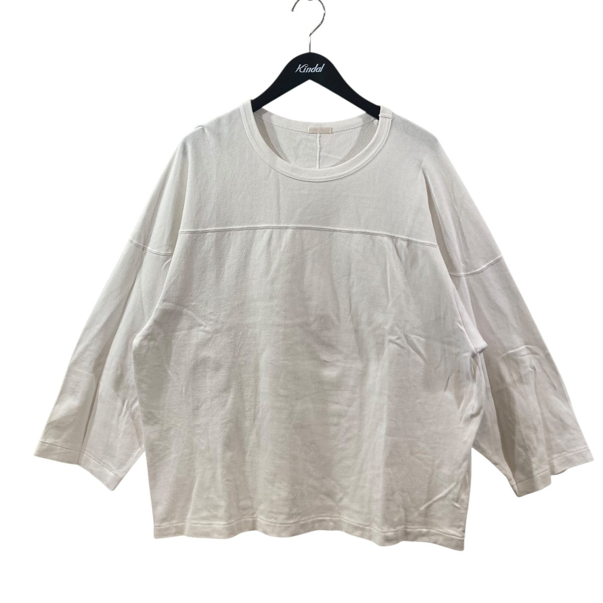 COMOLI(コモリ) フットボールTシャツX01-05005 X01-05005 ホワイト