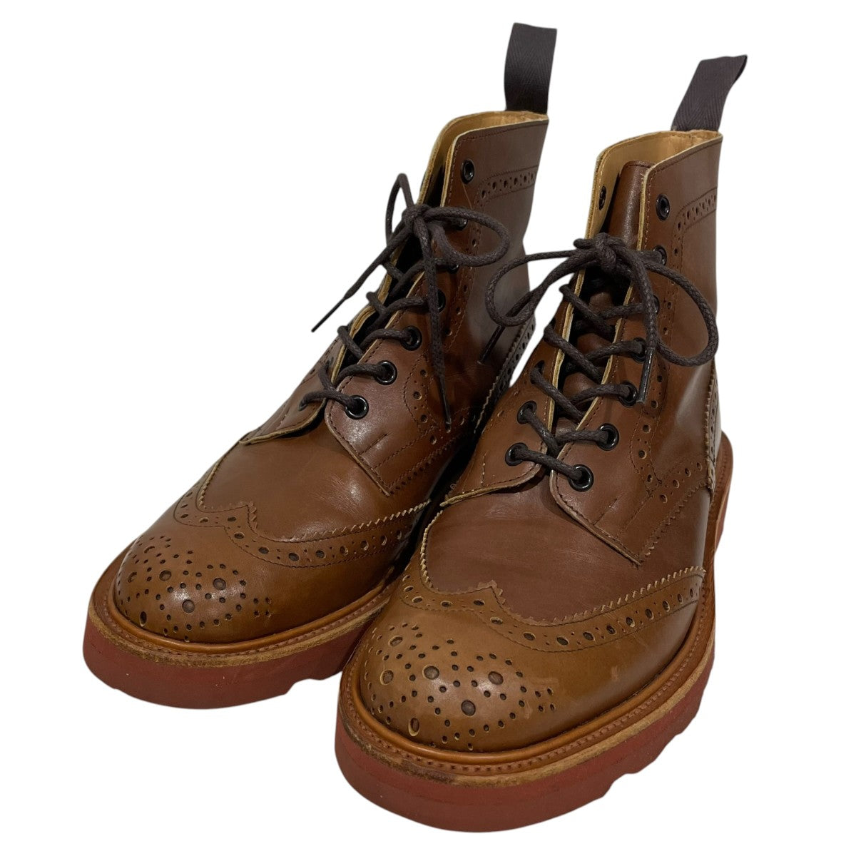 カントリーブーツ ウイングチップ ブーツ Tricker s トリッカーズ