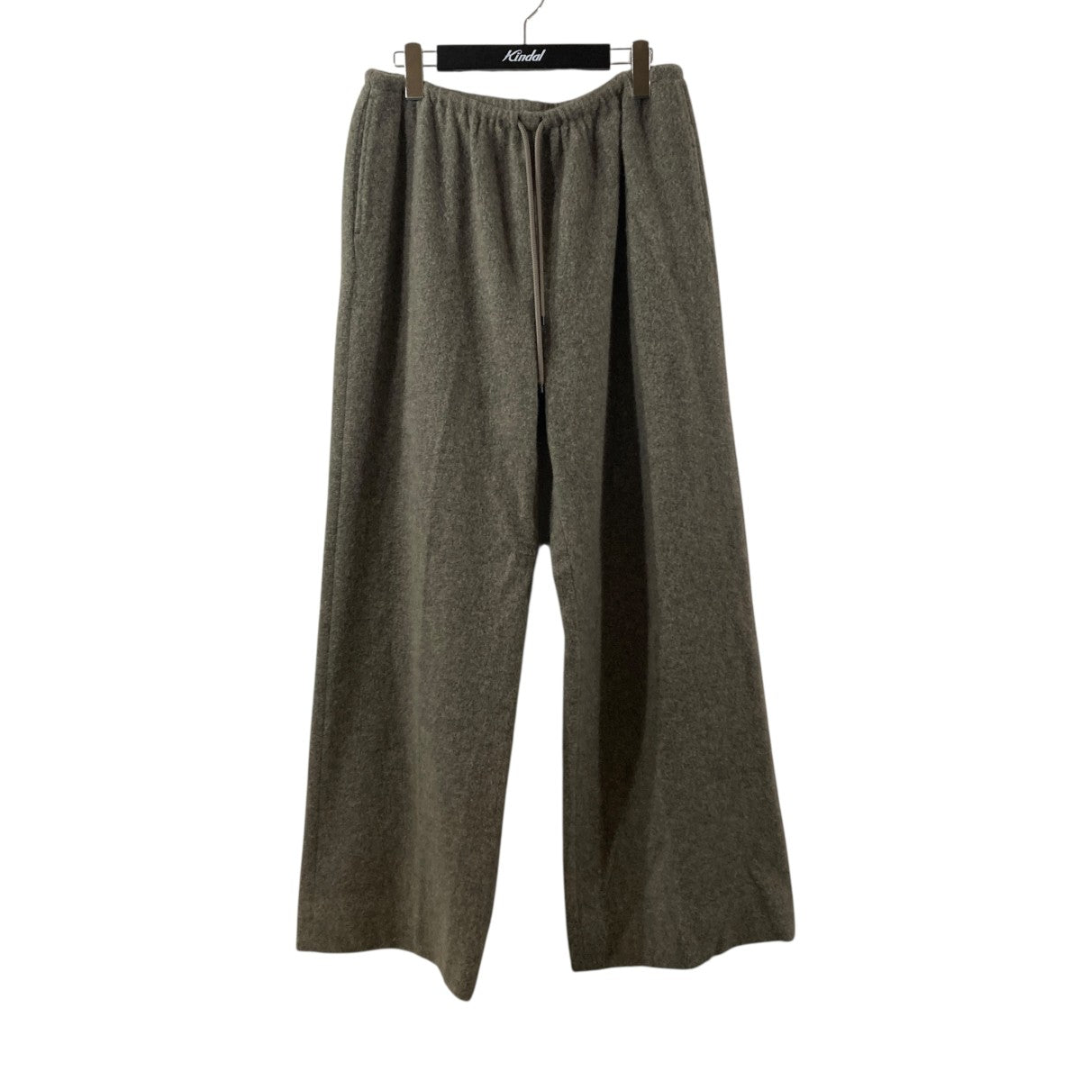 ウールカシミヤナッピングワッシャー パジャマパンツイージーパンツA25C22PT02C