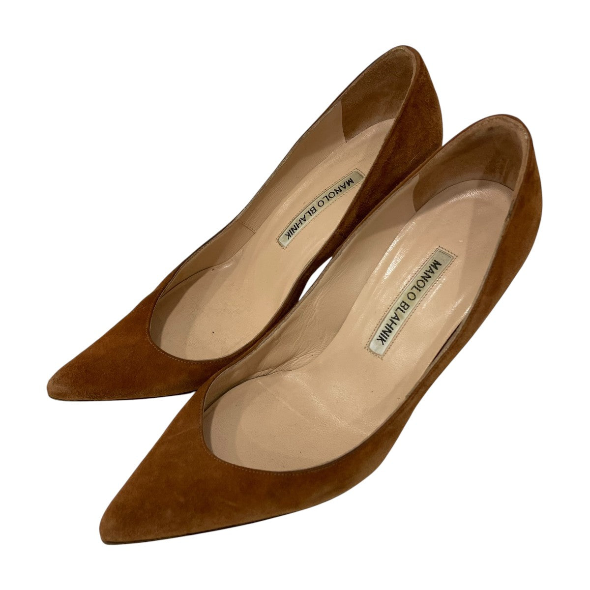 MANOLO BLAHNIK ブラウンミュール 中古・古着通販】Manolo Blahnik (マノロブラニク) ロープストラップ