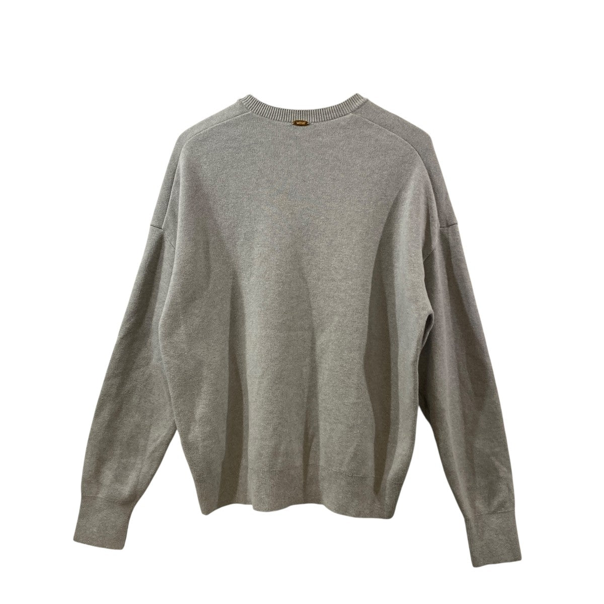 25SSSMOOTH TOP クルーネック プルオーバーコットンニット セーター