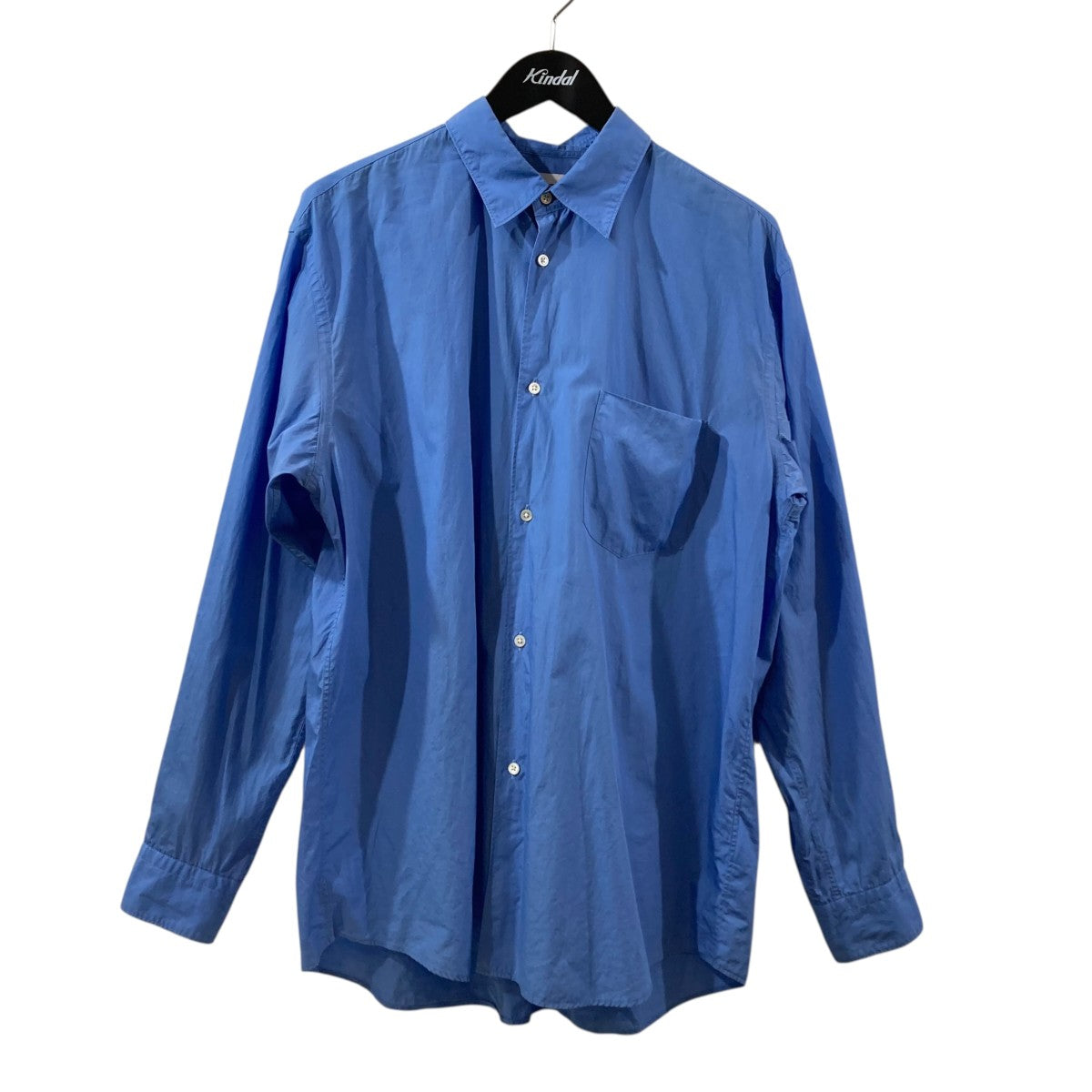 青 Graphpaper 長袖シャツ Shirt長袖シャツ Collar Regular Broad Graphpaper(グラフペーパー) トップス
