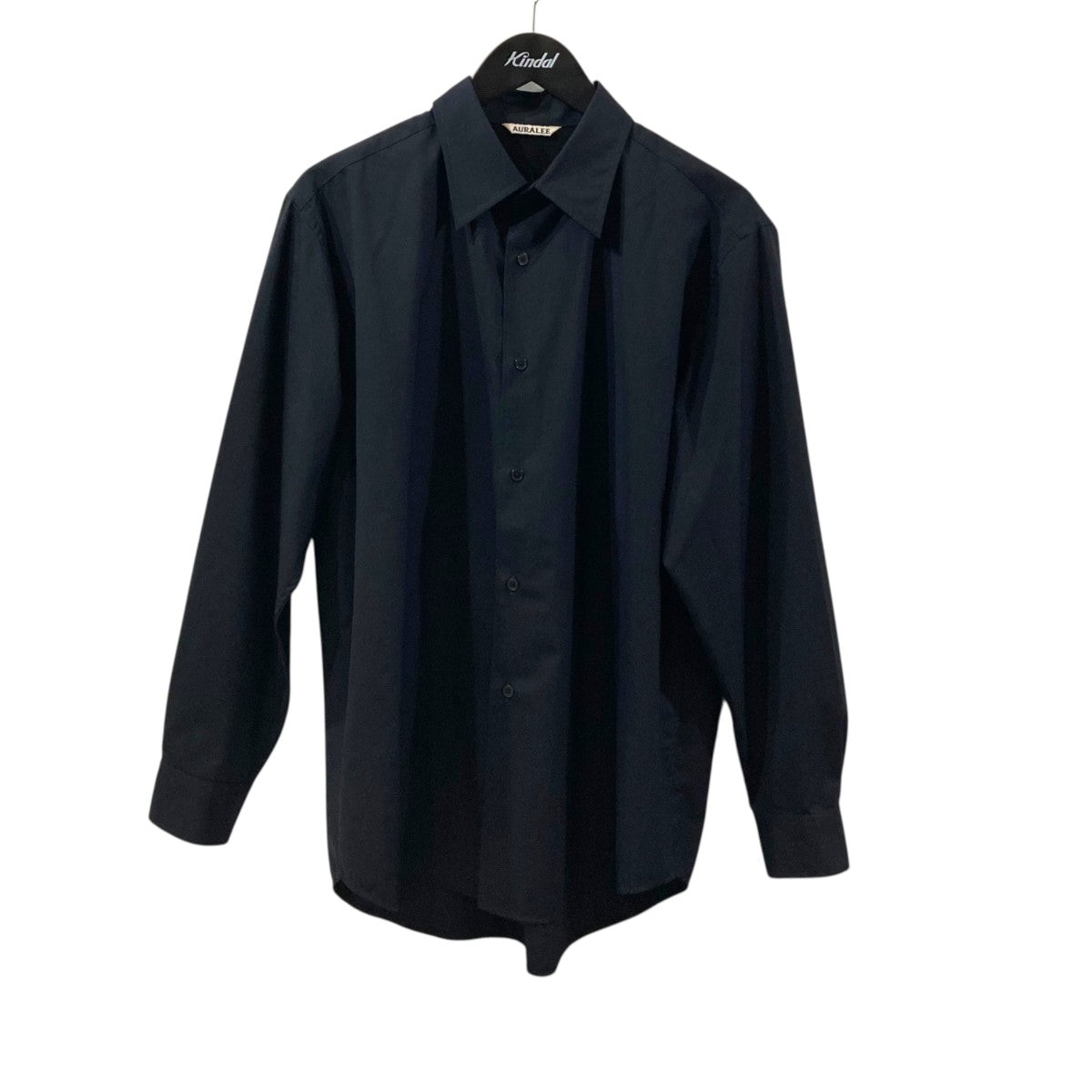 AURALEE バーガンディ 長袖シャツ 20aw AURALEE(オーラリー) SUPER FINE TROPICAL WOOL SHIRT長袖シャツ