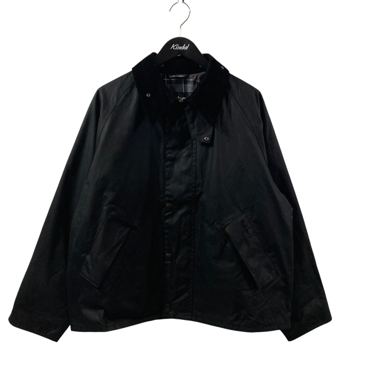 Barbour トラッパー black 新品・未使用 Msize Barbour(バーブァー) TRANSPORTジップブルゾン252MWX1678 252MWX1678