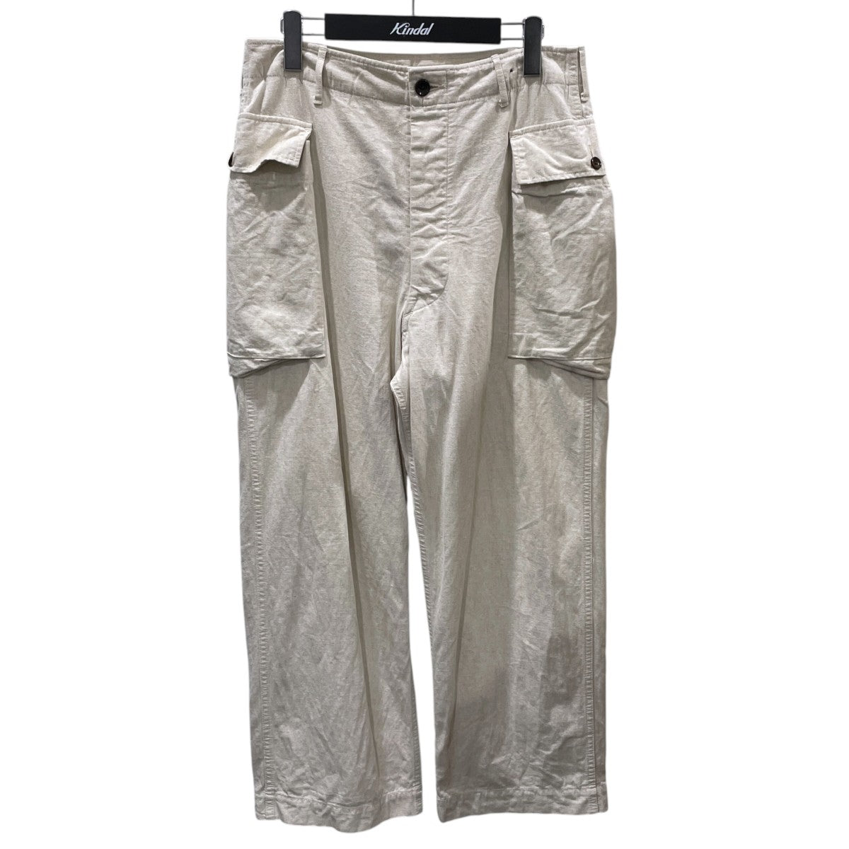 コットンリネン カーゴパンツ ダンガリー Cargo Pants Dungaree Cotton Linen カーゴパンツ