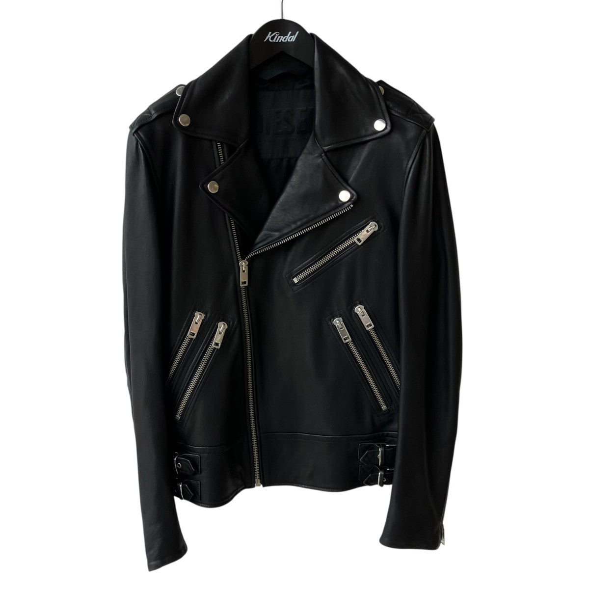 DIESEL(ディーゼル) 20AWライダースジャケット ブラック サイズ M