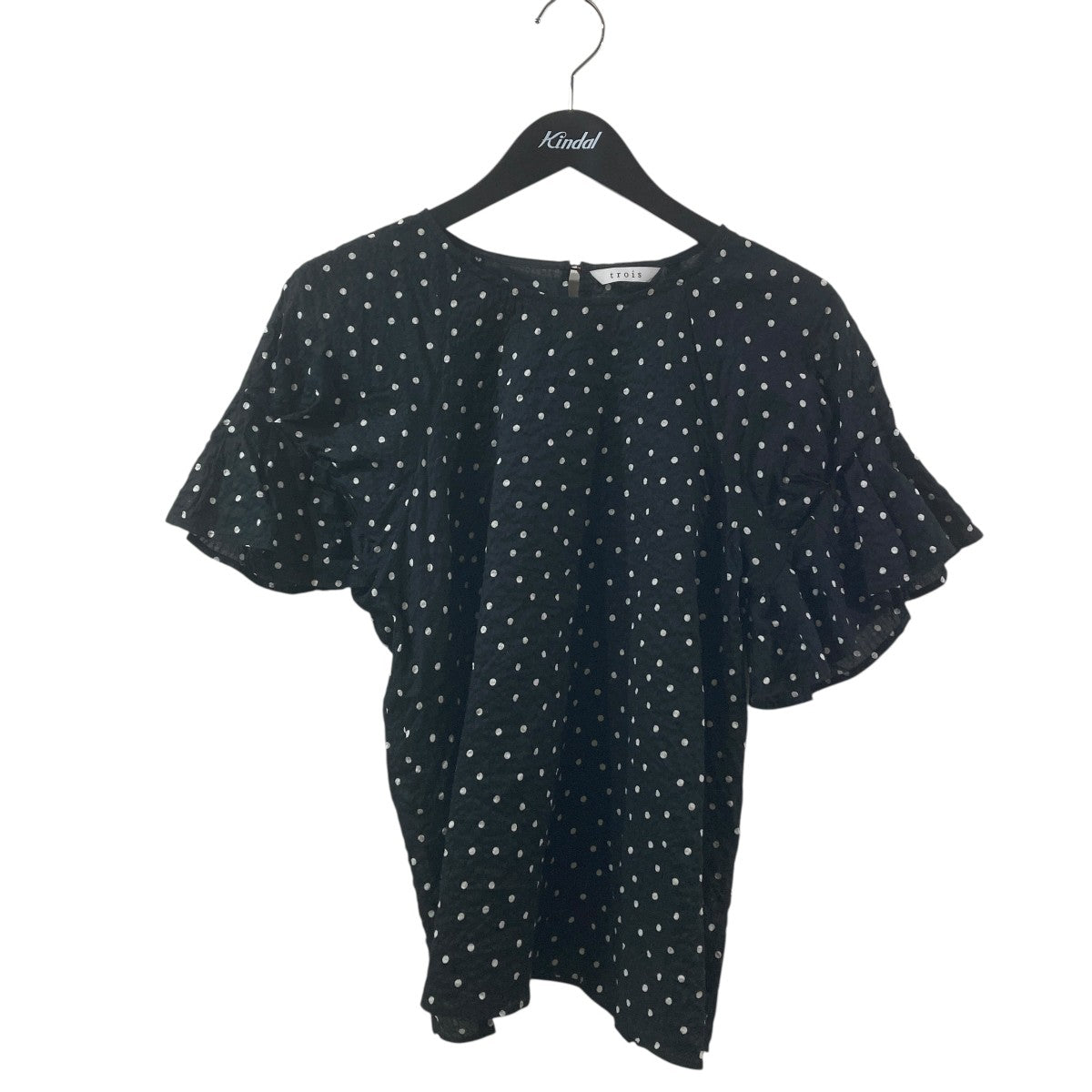 ドット半袖カットソーT231-81074