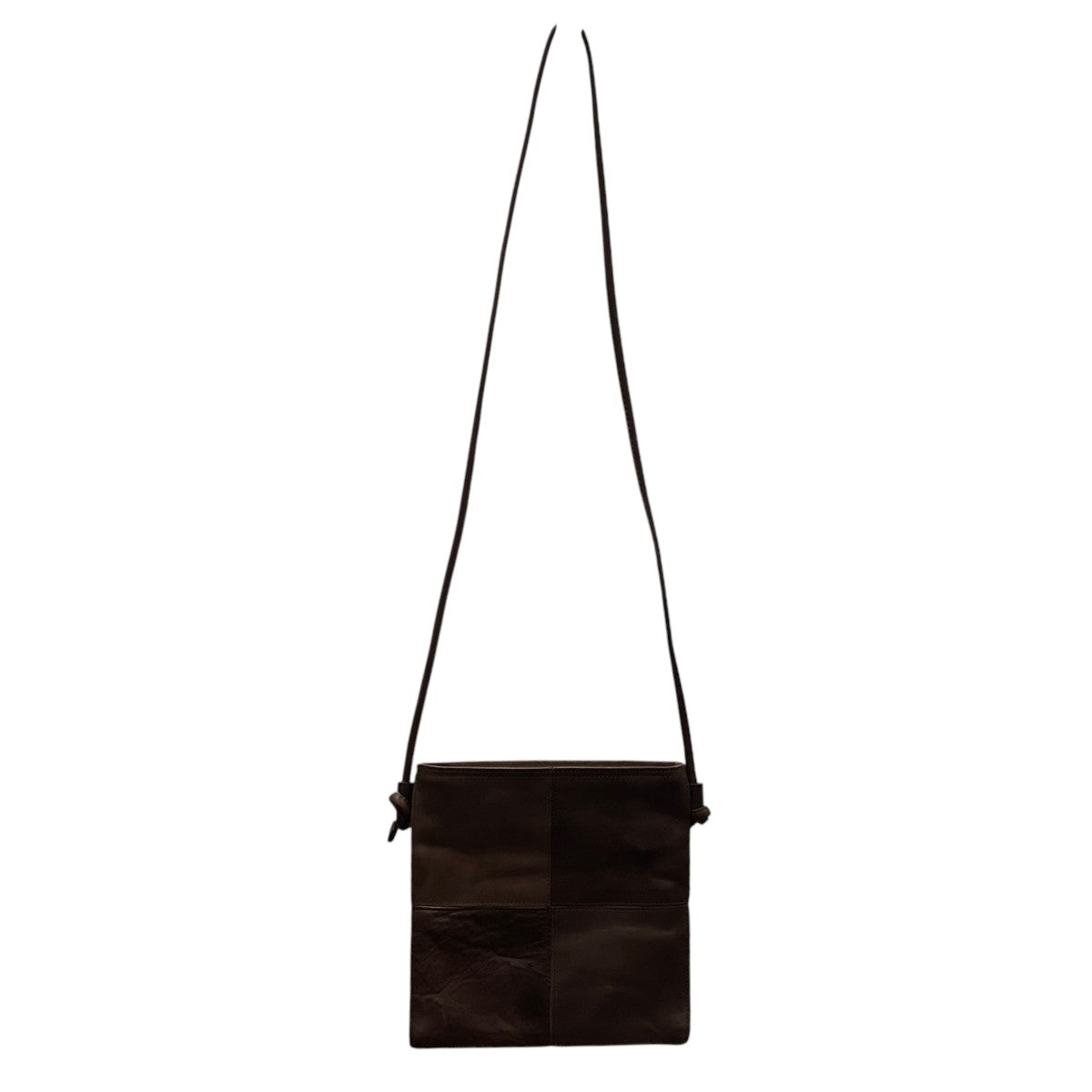 YES CRAFTS(イエス クラフツ) レザーポーチ SQUARE SACOCHE (M