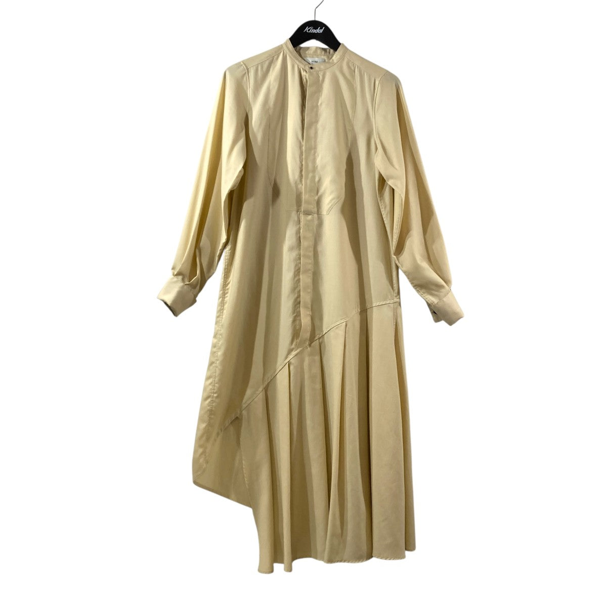 HYKE(ハイク) FD BOSOM SHIRT DRESS長袖ワンピース232-16190 008 232
