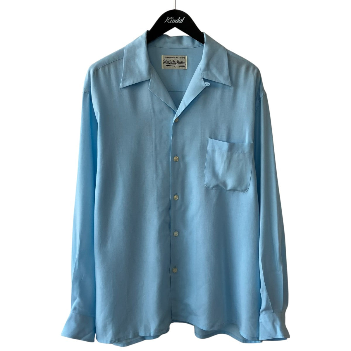WACKO MARIA(ワコマリア) 50'S OPEN COLLAR SHIRT長袖シャツ24SSE-WMS
