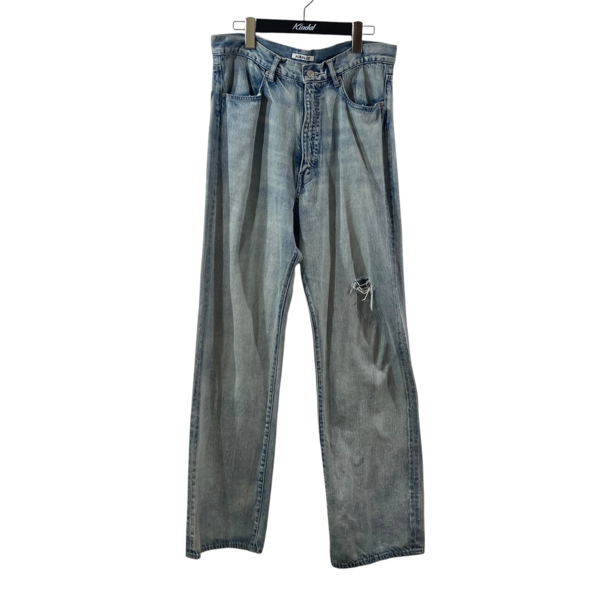 AURALEE(オーラリー) 26SSFADED SELVEDGE LIGHT DENIM PANTSデニム