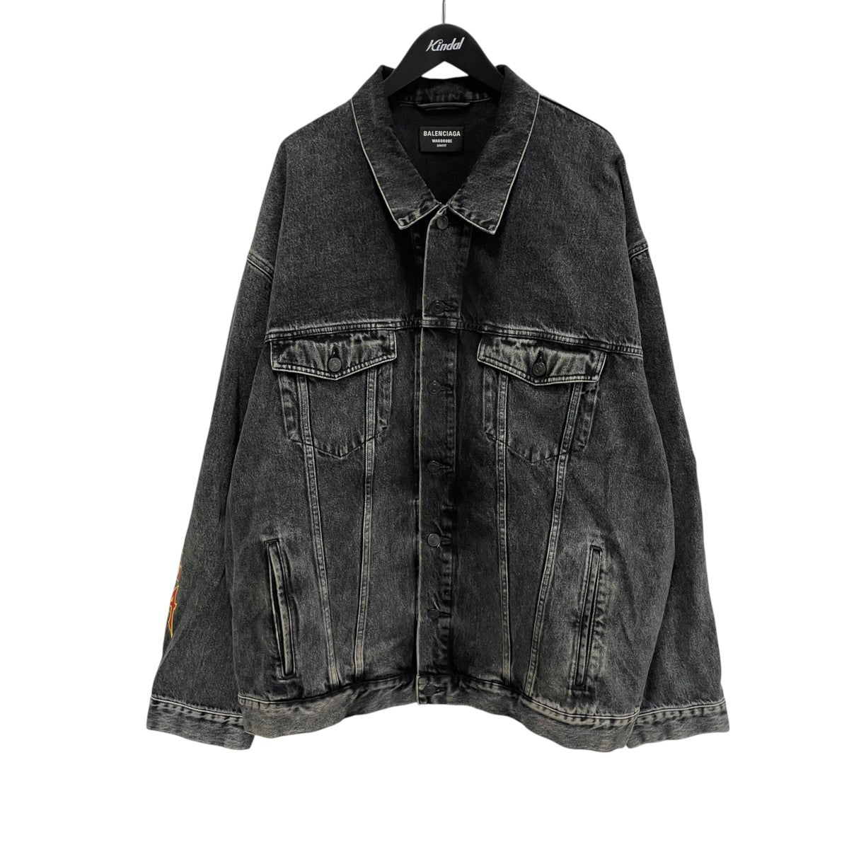 BALENCIAGA(バレンシアガ) メタルロゴオーバーサイズウォッシュド