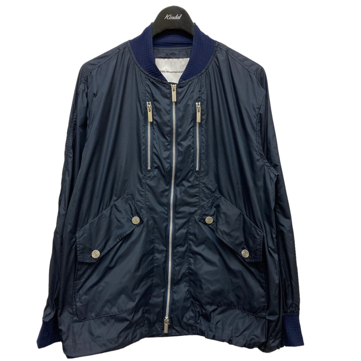 White Mountaineering(ホワイトマウンテニアリング) 23SS 「NYLON MA-1」 ジップブルゾン WM2371209  WM2371209 ネイビー サイズ S｜【公式】カインドオルオンライン ブランド古着・中古通販【kindal】