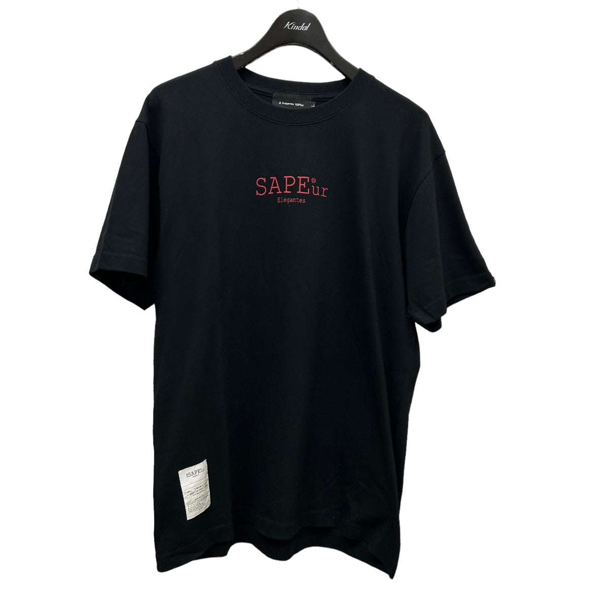 SAPEur(サプール) ロッドマンバックプリントTシャツ ブラック サイズ L｜【公式】カインドオルオンライン ブランド古着・中古通販【kindal】