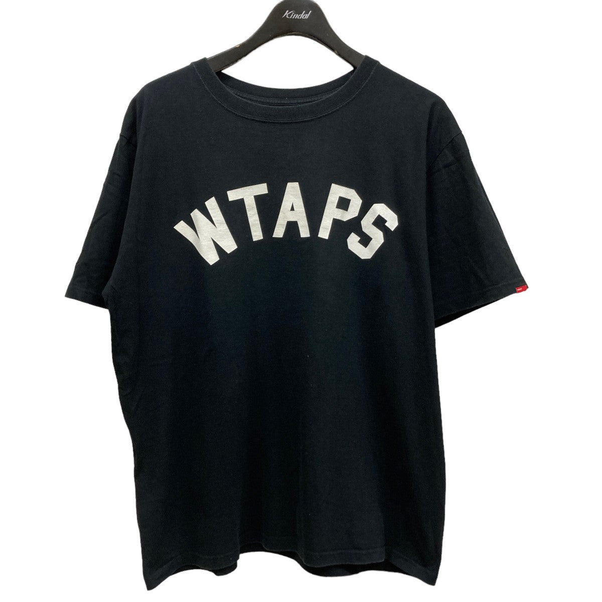 WTAPS(ダブルタップス) ロゴプリントTシャツ ブラック サイズ L 