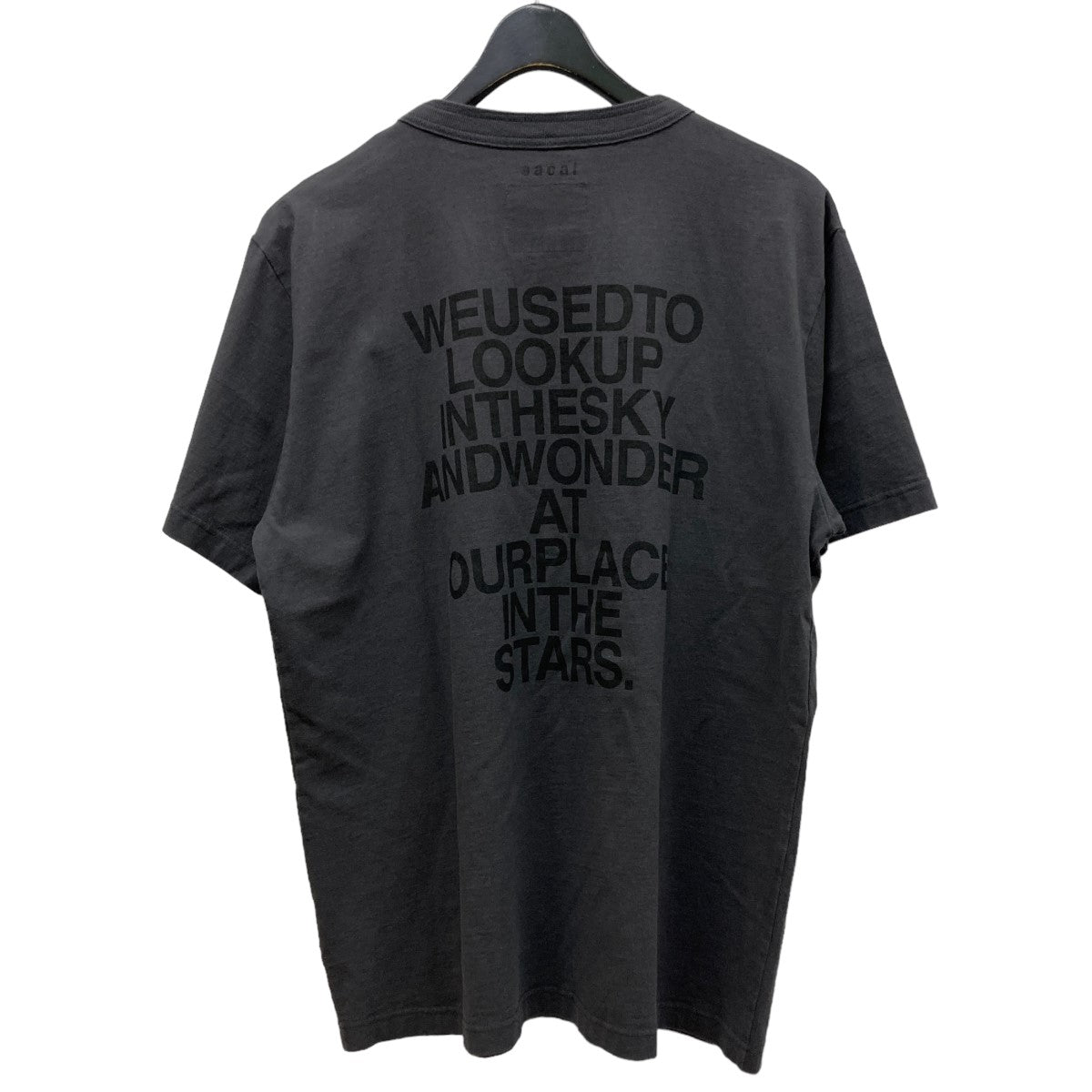 sacai(サカイ) 23AW 「Graphic T-Shirt」 バックプリントTシャツ 23 