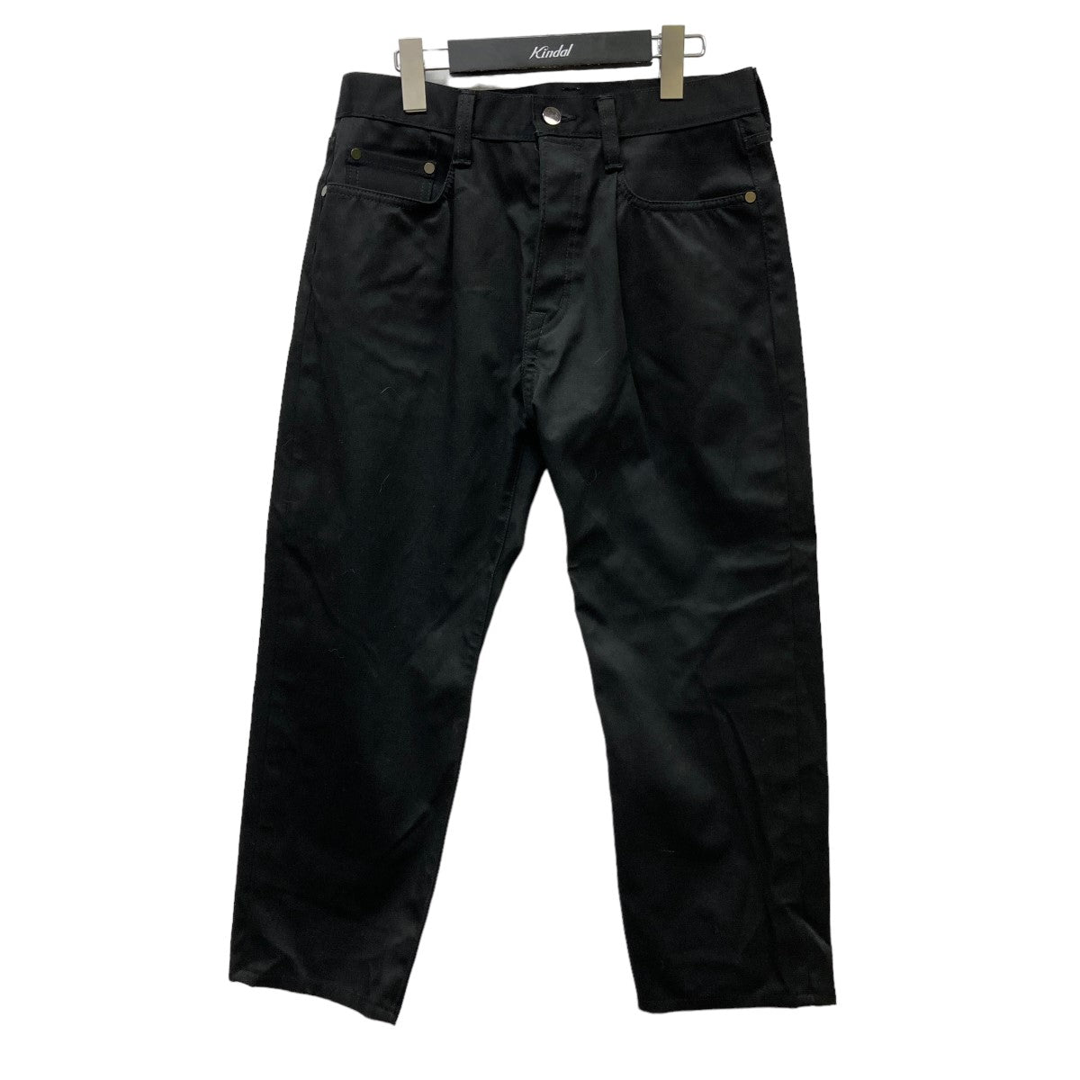 FUMITO GANRYU(フミトガンリュウ) 「WATER RESISTANT TAPERED PANTS」 コットンポリパンツ Fu1-pa-10  ブラック サイズ 1｜【公式】カインドオルオンライン ブランド古着・中古通販【kindal】