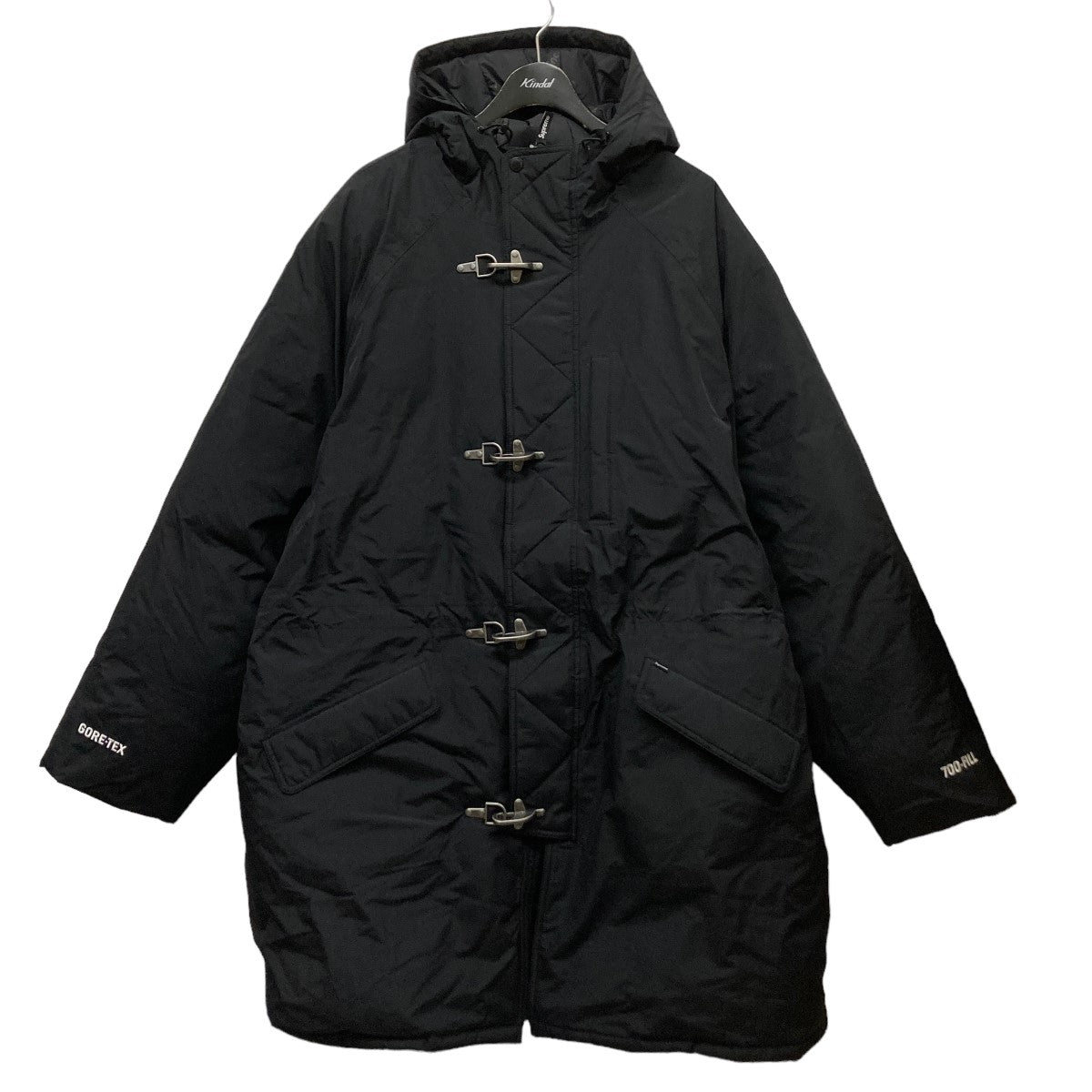 SUPREME(シュプリーム) 23AW「GORE-TEX 700-Fill Down Clip Parka」 ダウンコート ブラック サイズ  XL｜【公式】カインドオルオンライン ブランド古着・中古通販【kindal】