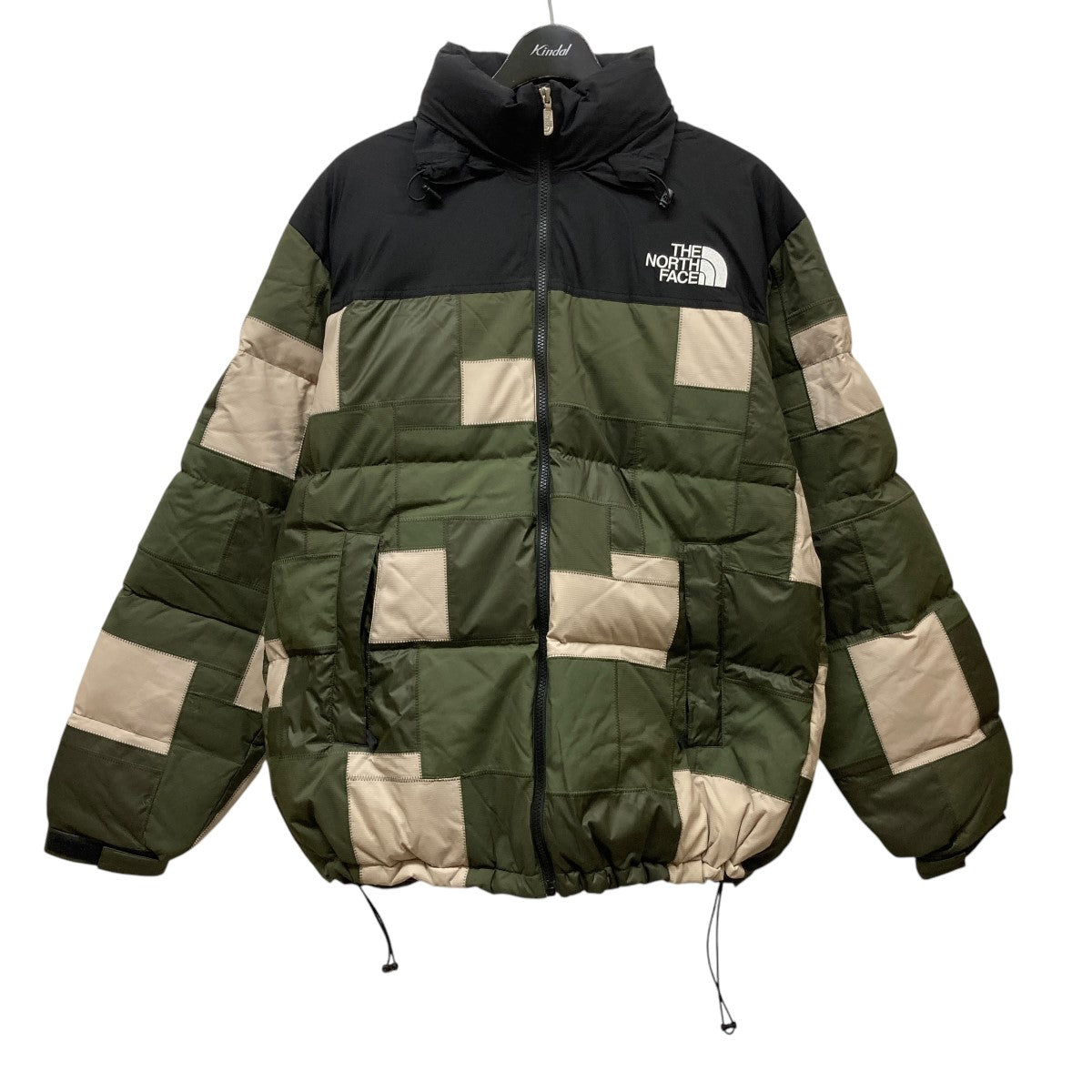 JUNYA WATANABE MAN×THE NORTH FACE 22AWパッチワークダウンジャケットWJ-J914 WJ-J914 カーキ サイズ  L｜【公式】カインドオルオンライン ブランド古着・中古通販【kindal】