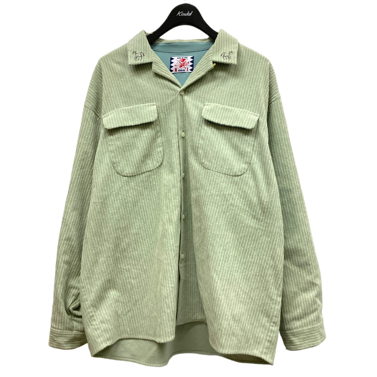 SON OF THE CHEESE(サノバチーズ) 22AW｢Horse Corduroy Shirts｣ ホース 