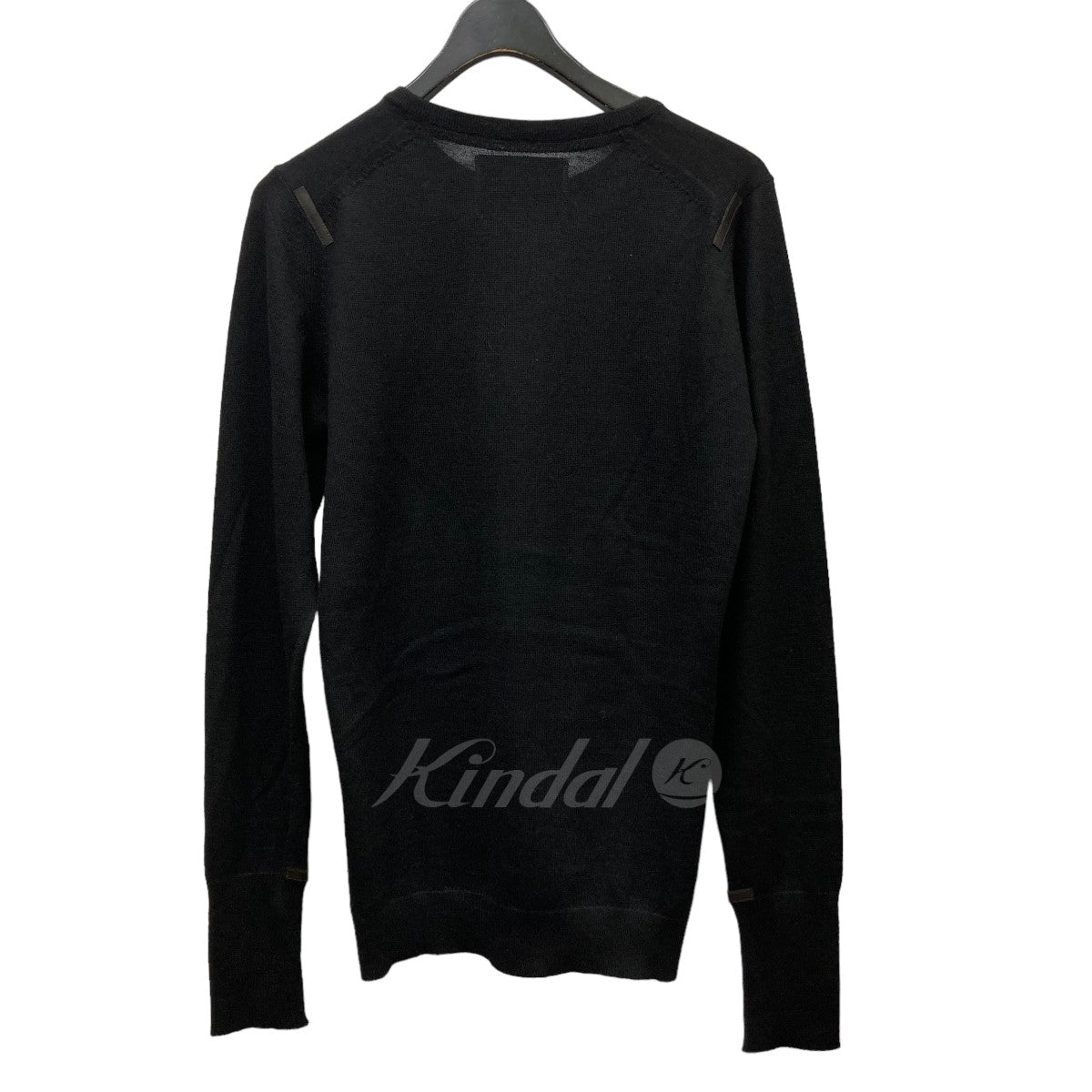 アルパカクルーネックニット KNIT3-ROYAL