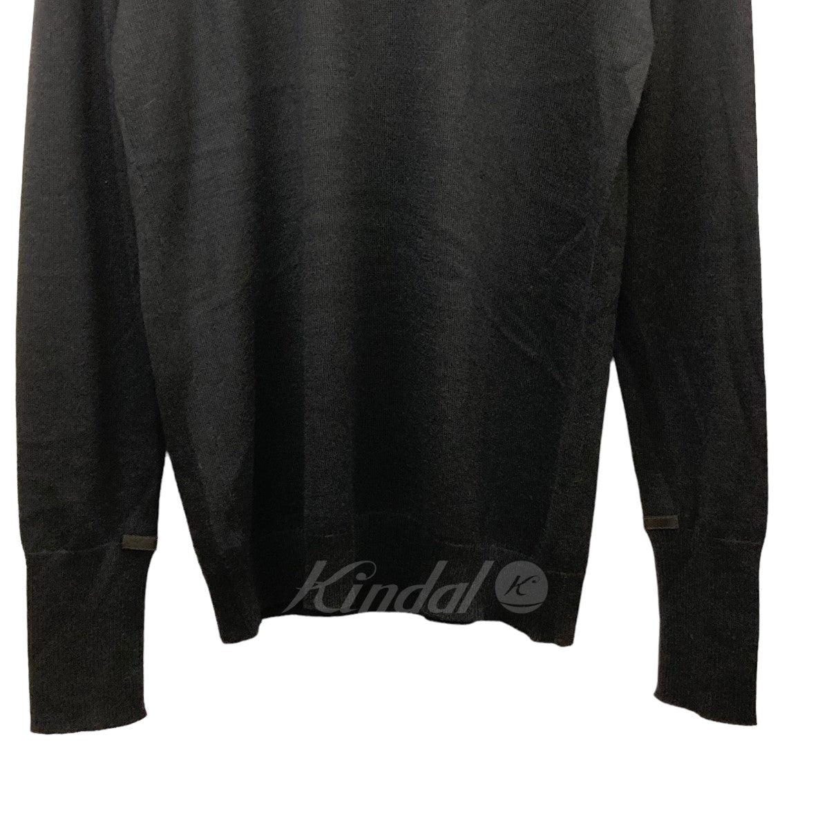 アルパカクルーネックニット KNIT3-ROYAL