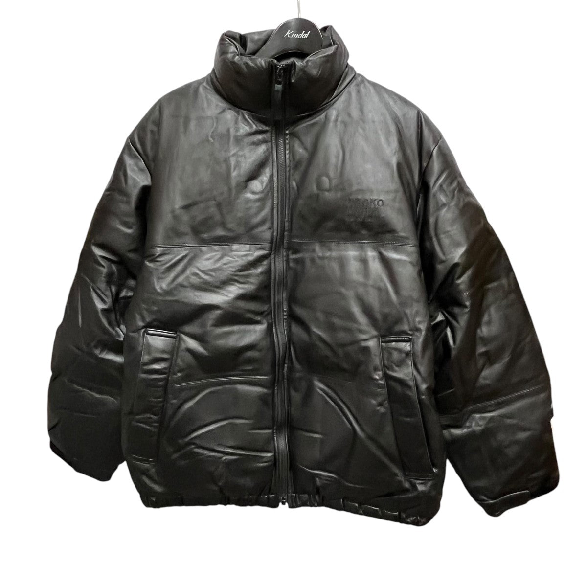 WACKO MARIA(ワコマリア) 23AWLEATHER DOWN JACKET(TYPE-2)レザーダウンジャケット ブラック サイズ  S｜【公式】カインドオルオンライン ブランド古着・中古通販【kindal】