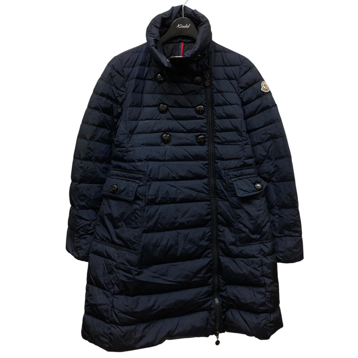 MONCLER(モンクレール) HERISSON GIUBBOTTOダウンコート122-093-49995-0554155  122-093-49995-0554155 ネイビー サイズ 0｜【公式】カインドオルオンライン ブランド古着・中古通販【kindal】