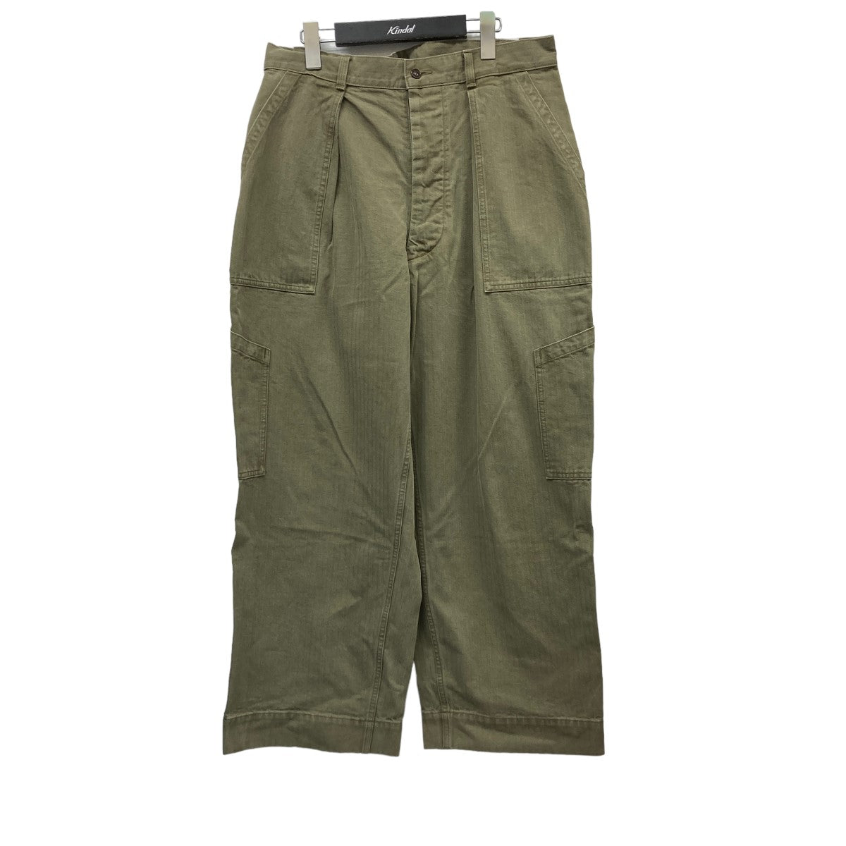 いラインアップ ワークパンツ/カーゴパンツ OLIVE Bottoms Hemmed USAF 