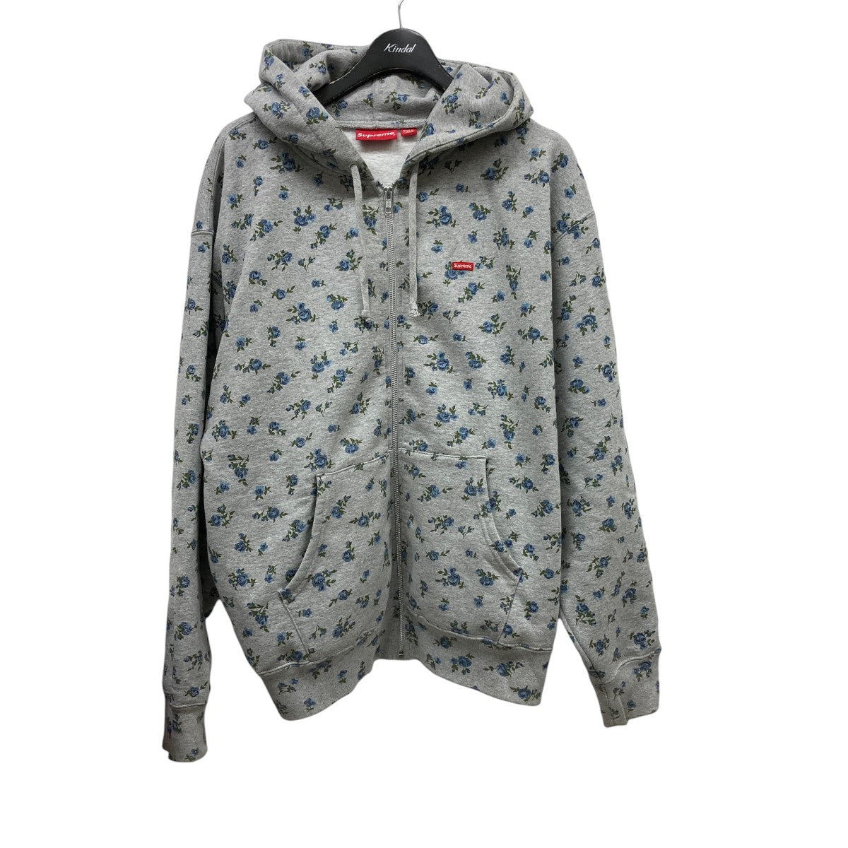 Supreme(シュプリーム) 23AWSmall Box Zip Up Hooded SweatshirtスモールBOXロゴZIP UPパーカー  フラワー サイズ L｜【公式】カインドオルオンライン ブランド古着・中古通販【kindal】