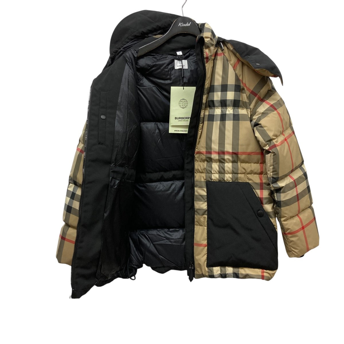 ノヴァチェックダウンジャケット8045956