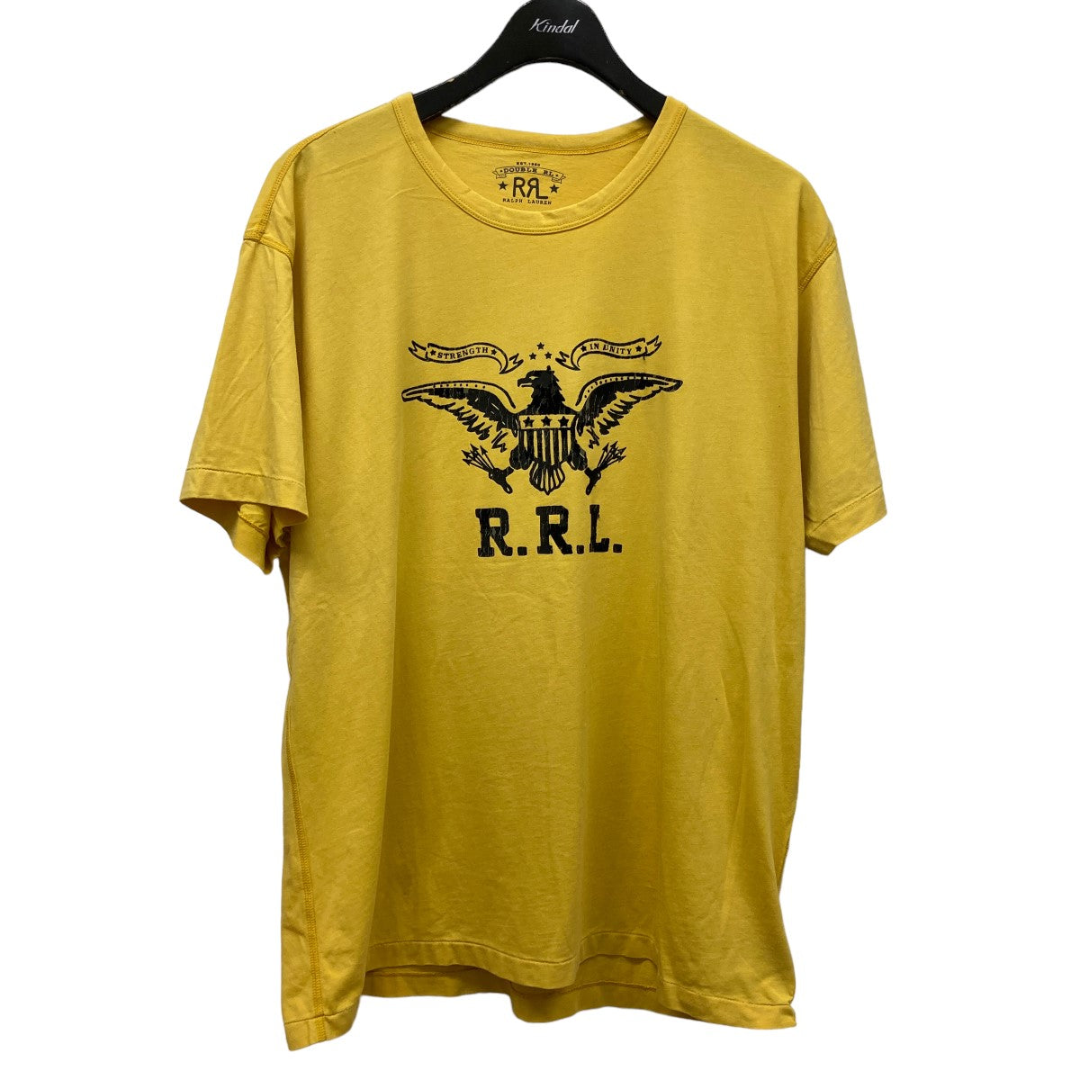 RRL(ダブルアールエル) プリントTシャツ782895516001 782895516001 イエロー サイズ XL｜【公式】カインドオルオンライン  ブランド古着・中古通販【kindal】