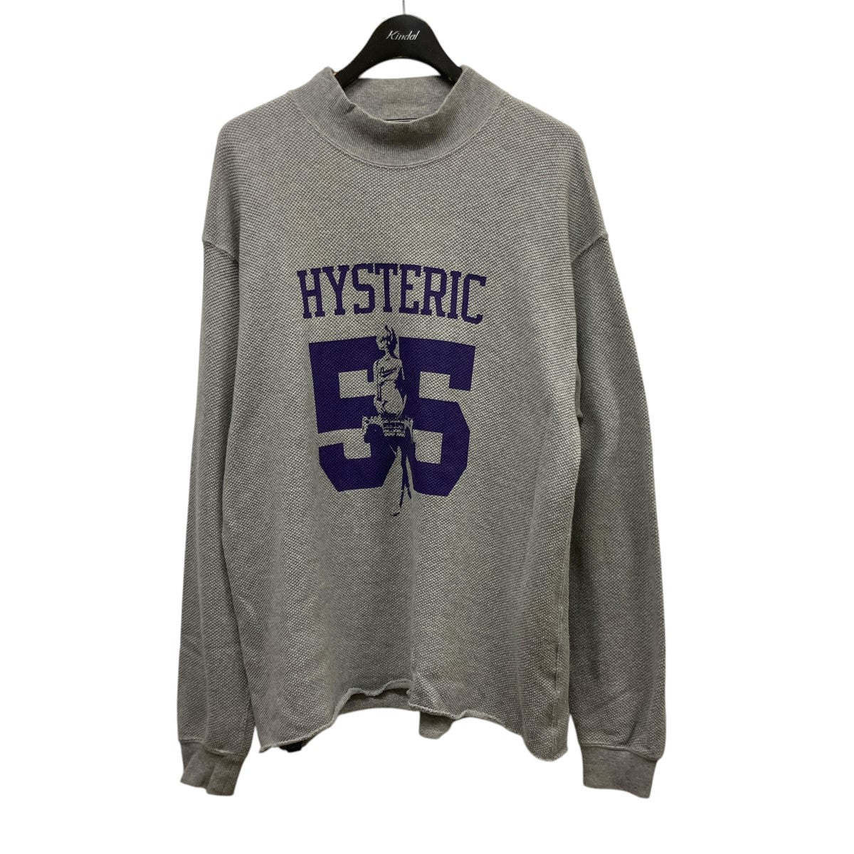 HYSTERIC GLAMOUR 美グレー スウェット Mサイズ HYSTERIC GLAMOUR グレー スウェット Mサイズ