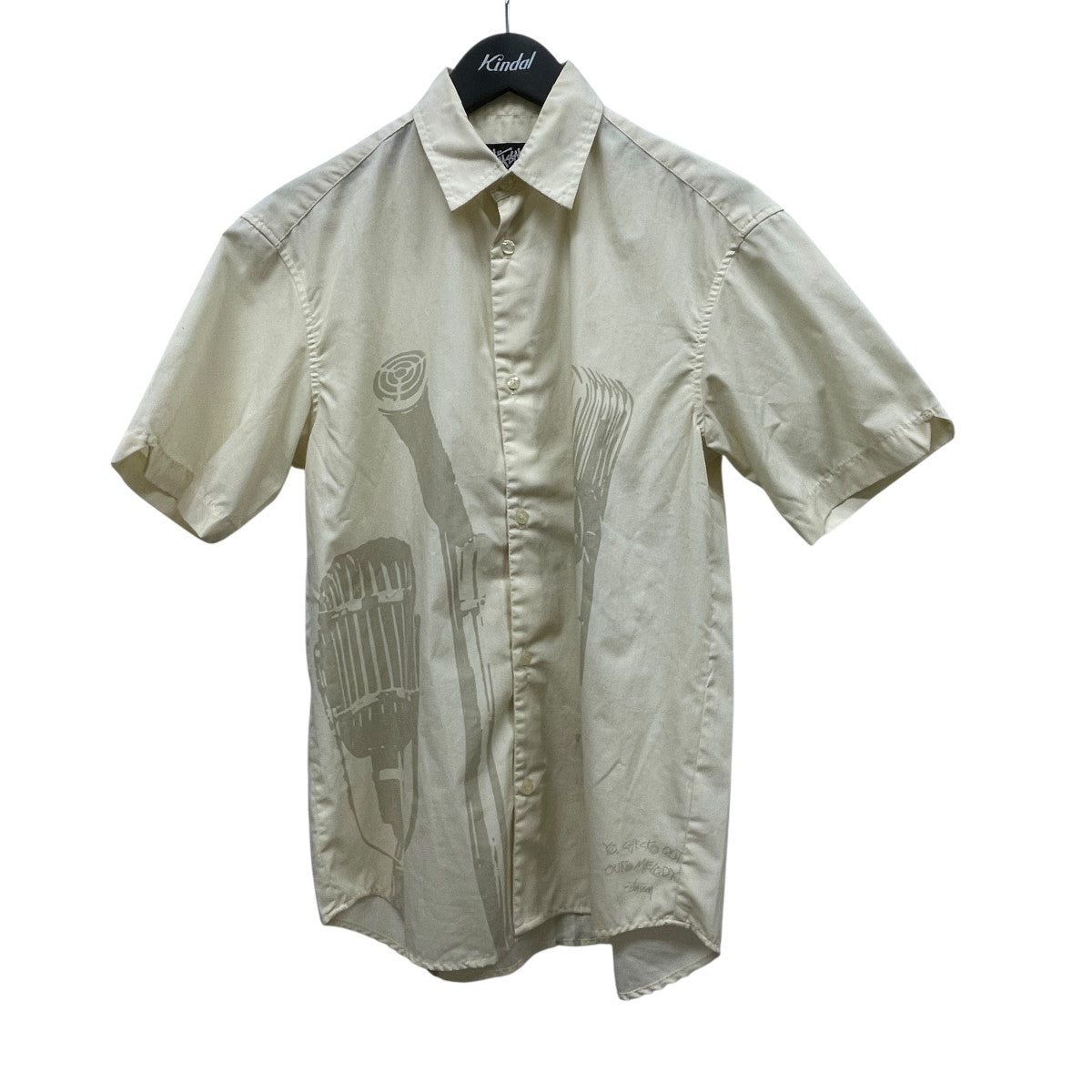stussy(ステューシー) 90s半袖マイクスタンドプリントシャツ