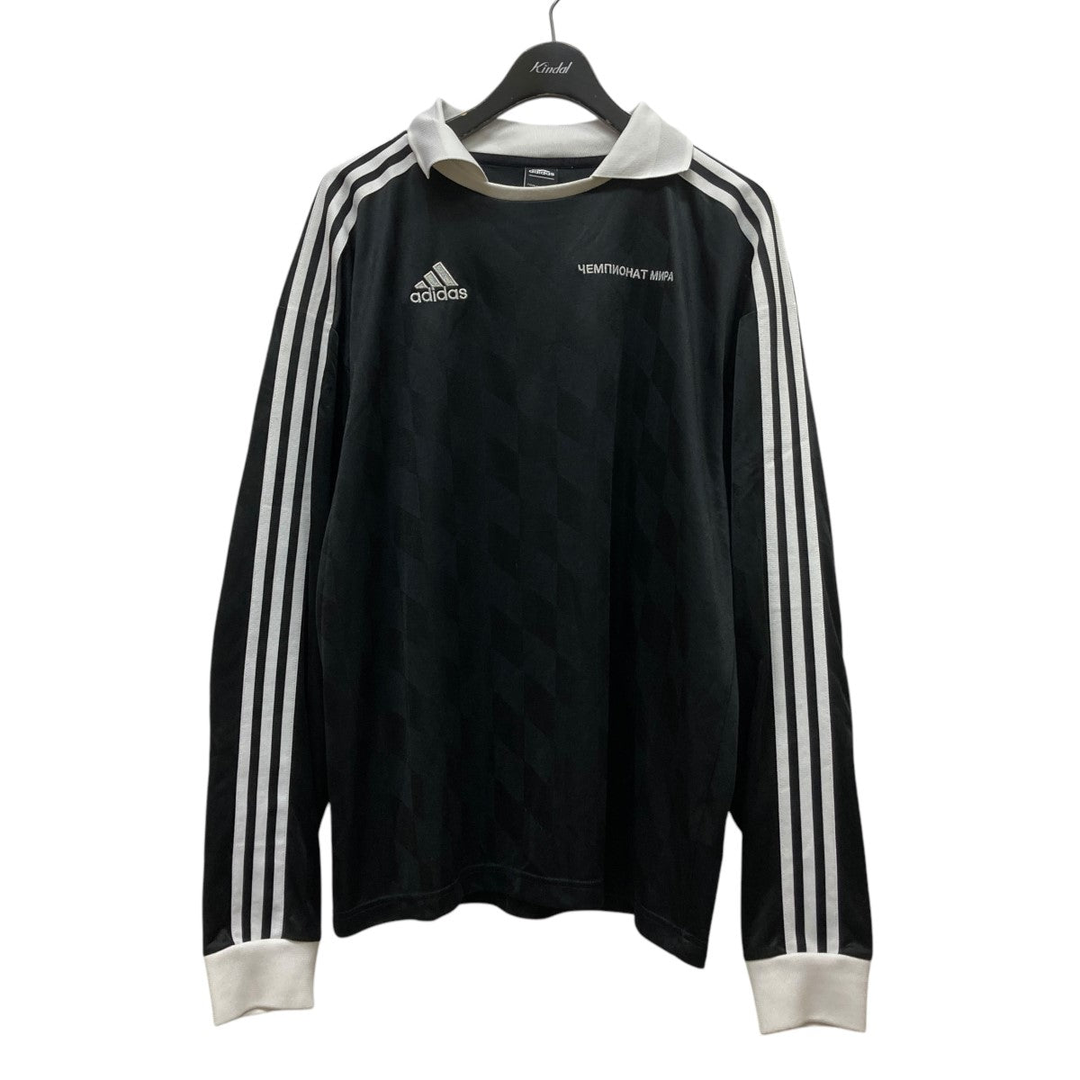 adidas×Gosha Rubchinskiy ゲームシャツDP5301 DP5301 ブラック サイズ S｜【公式】カインドオルオンライン  ブランド古着・中古通販【kindal】