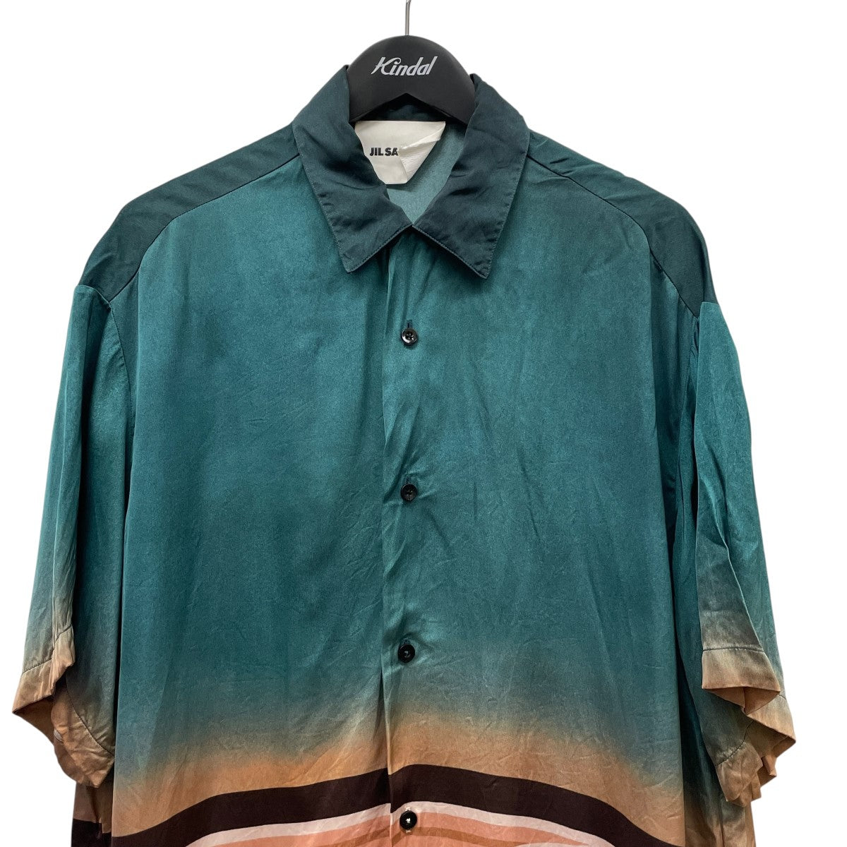 JIL SANDER 総柄半袖シャツJ22DL0140 古着・中古-3枚目のアイテム画像