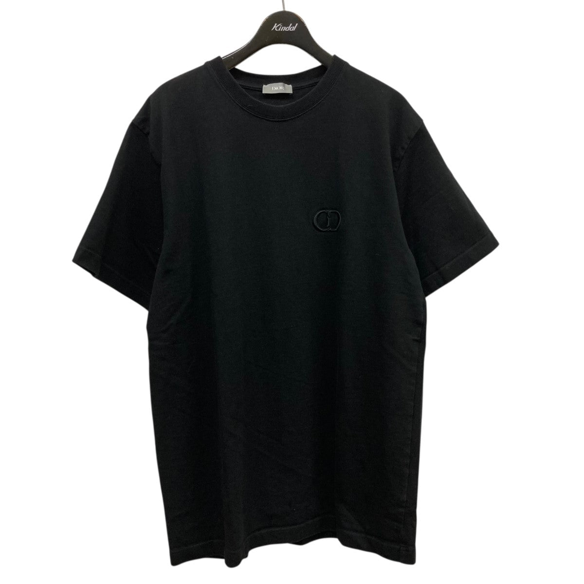 【Christian Dior】90sロゴ刺繍ハイネックニット　ブラック Christian Dior】90sロゴ刺繍ハイネックニット ブラック ロゴ