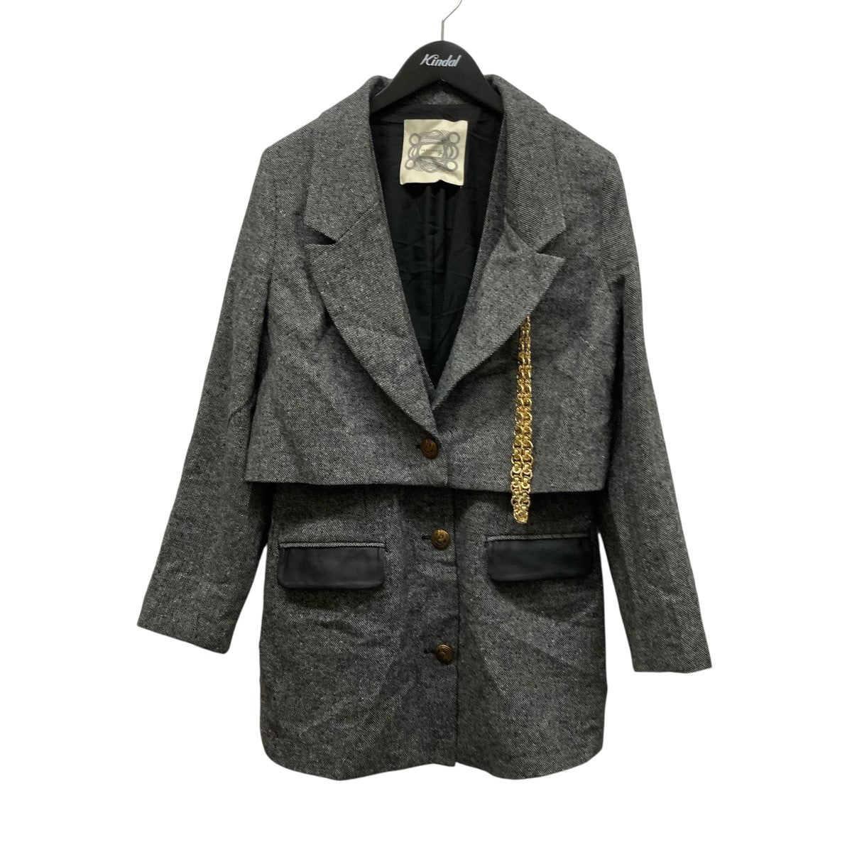 Layered Set Jacket3WAYベストレイヤードジャケット14490002