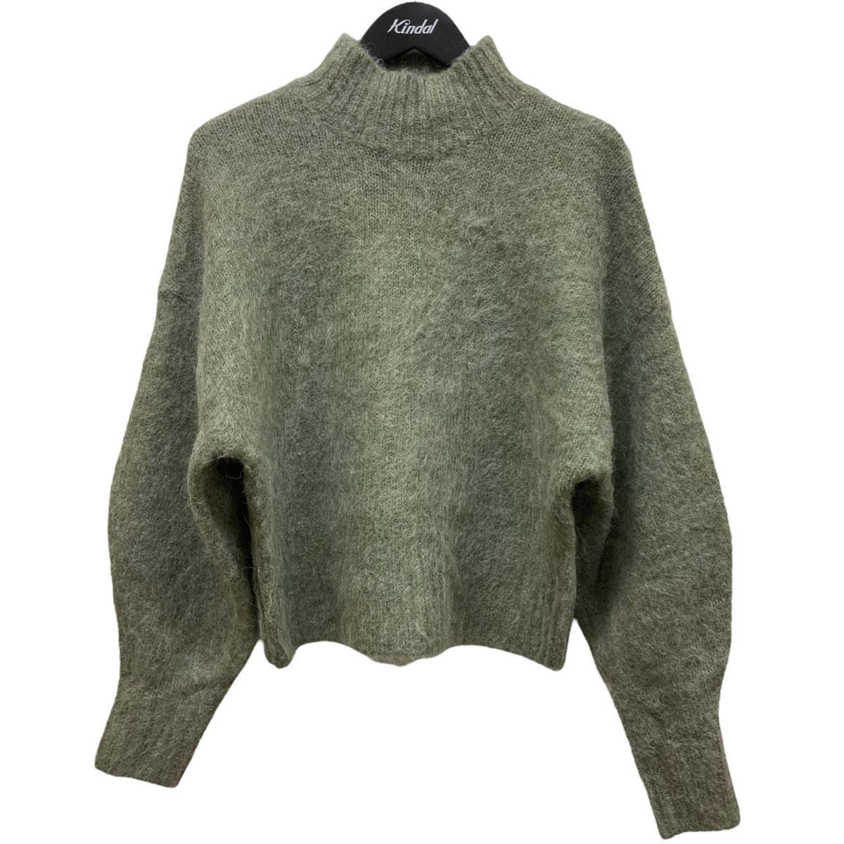 moussy(マウジー) FLUFFY DOLMAN KNIT TOPアルパカ混シャギー